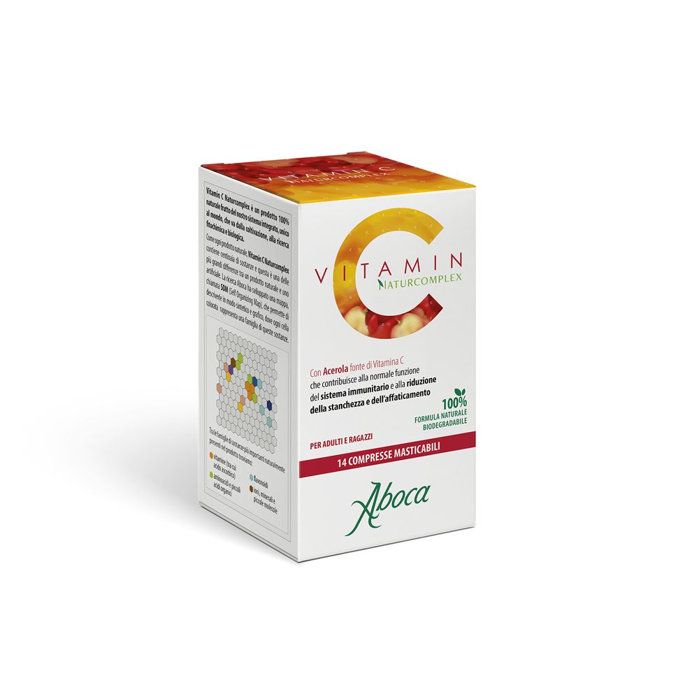Vitamin C Naturcomplex 14Cpr 28 g Kompressen