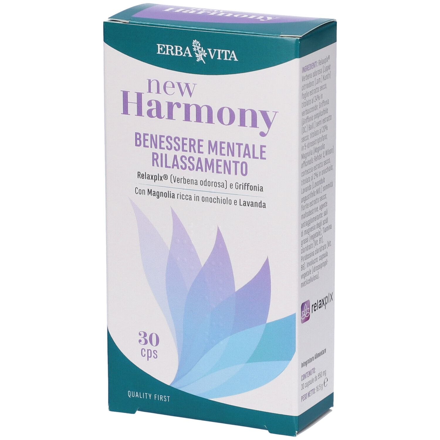 New Harmony 30 Capsule - Integratore per l'ansia e lo stress - Immagine 5