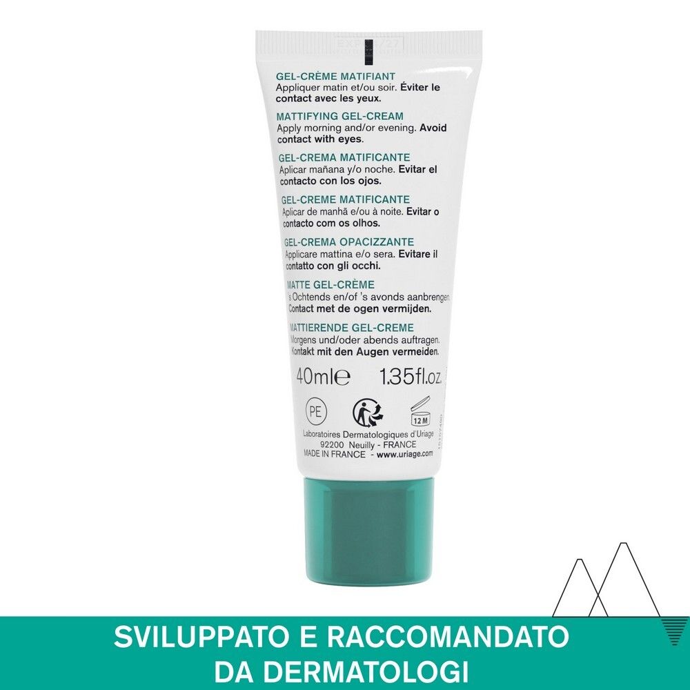 Retro del tubo. Testo multilingue. Informazioni sull'uso e sugli ingredienti.