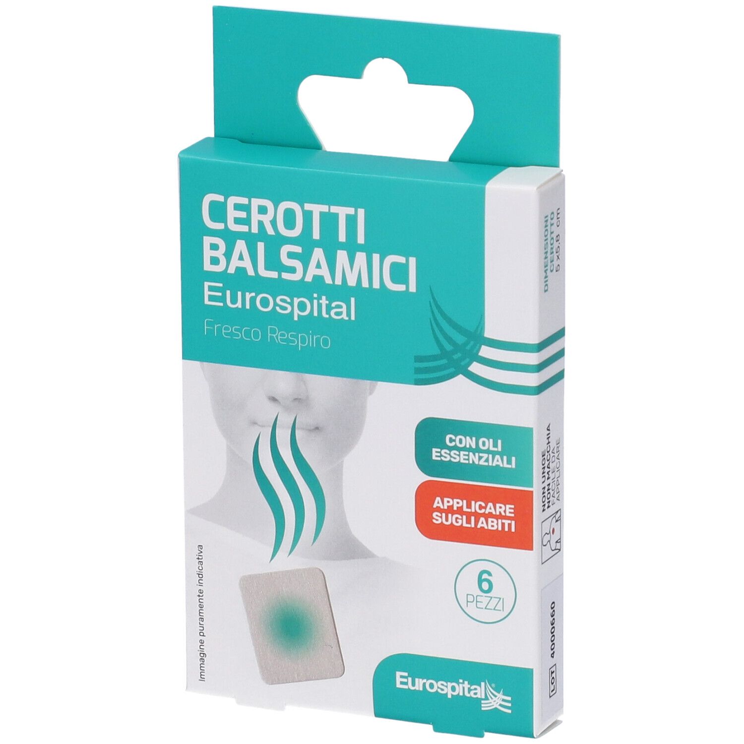 Eurospital Cerotti Balsamici Fresco Respiro