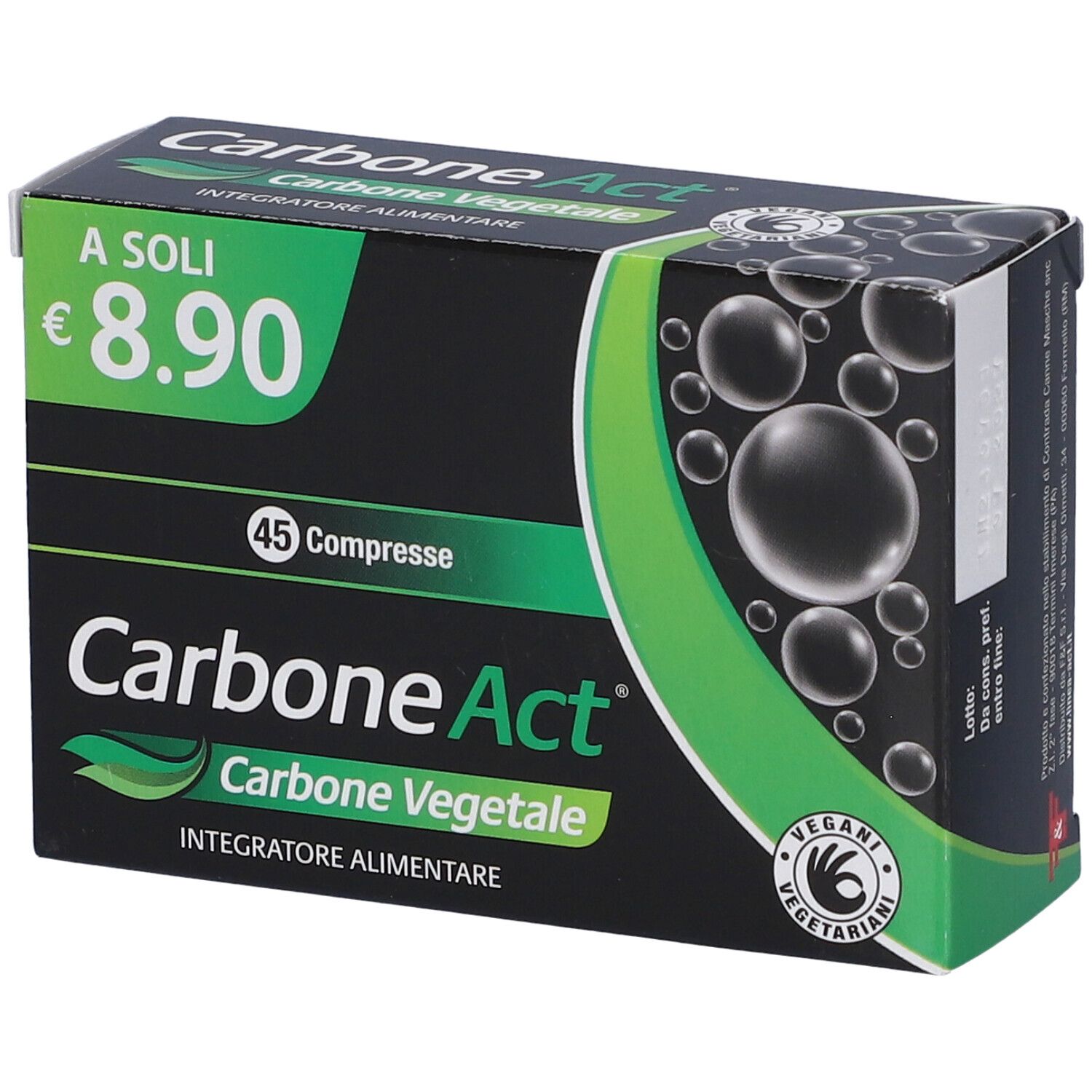 Carbone Act Compresse