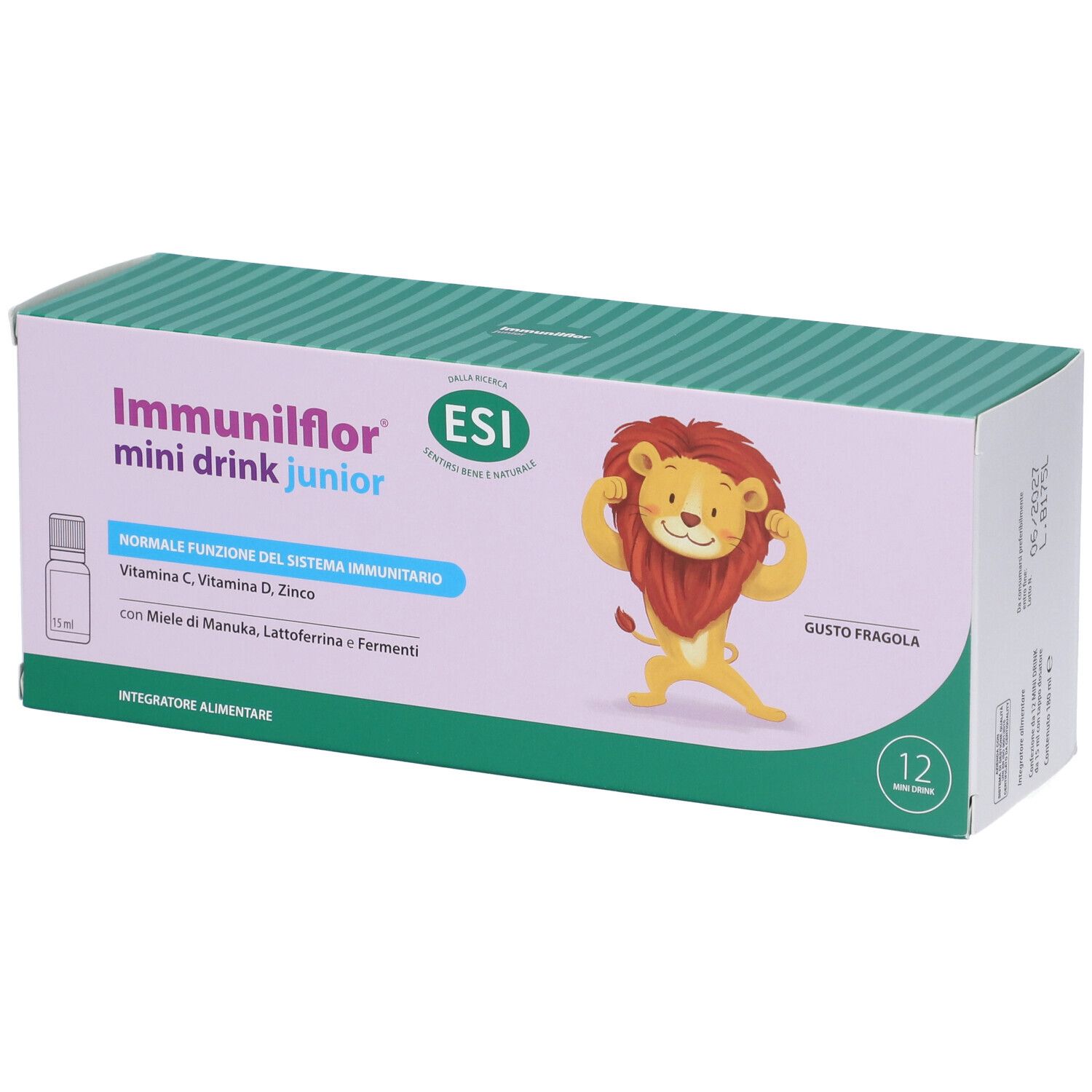 Immunilflor Esi Junior 12 Mini Drink - Immagine 3