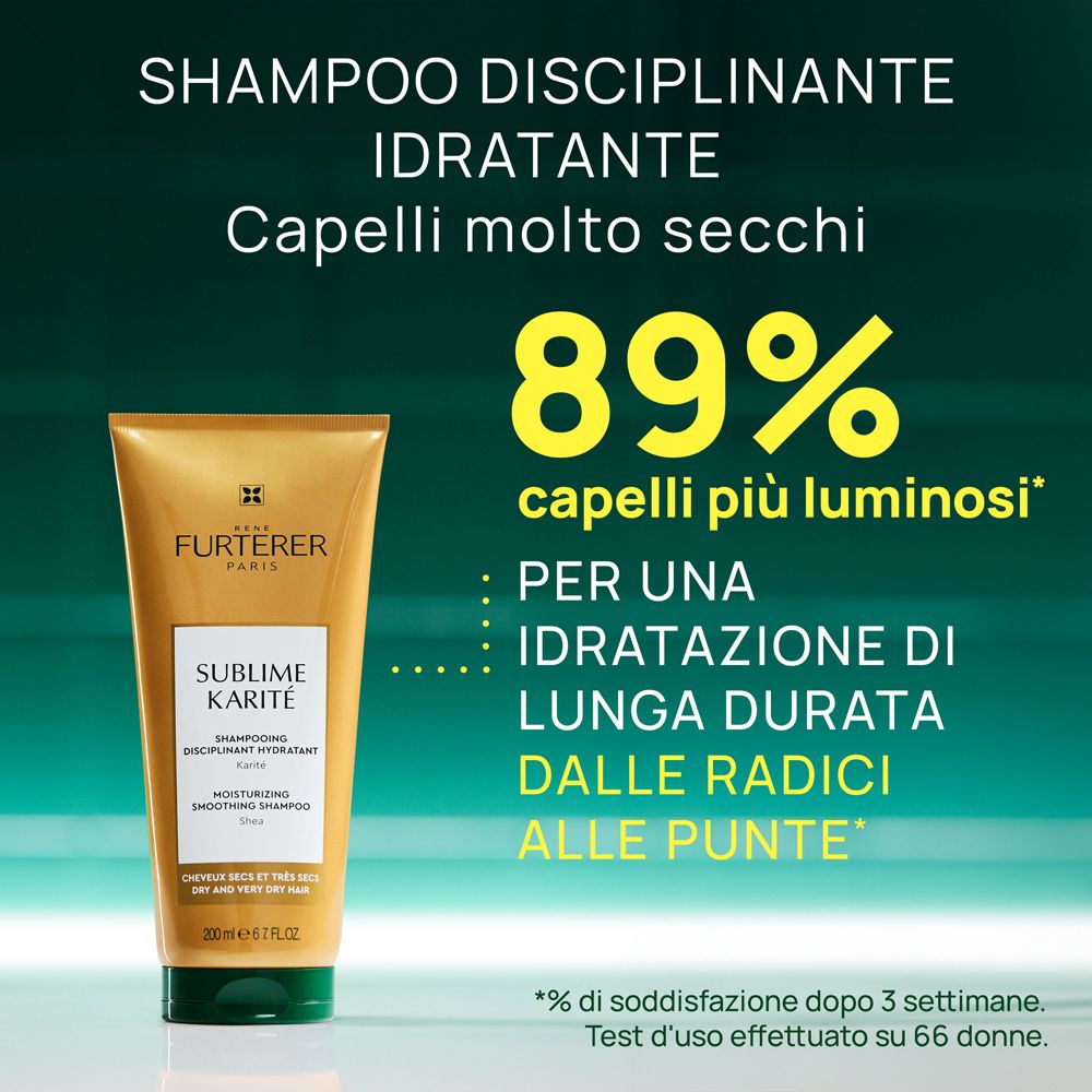 René Furterer Sublime Karité Shampoo Disciplinante E Idratante 200Ml - Capelli Secchi