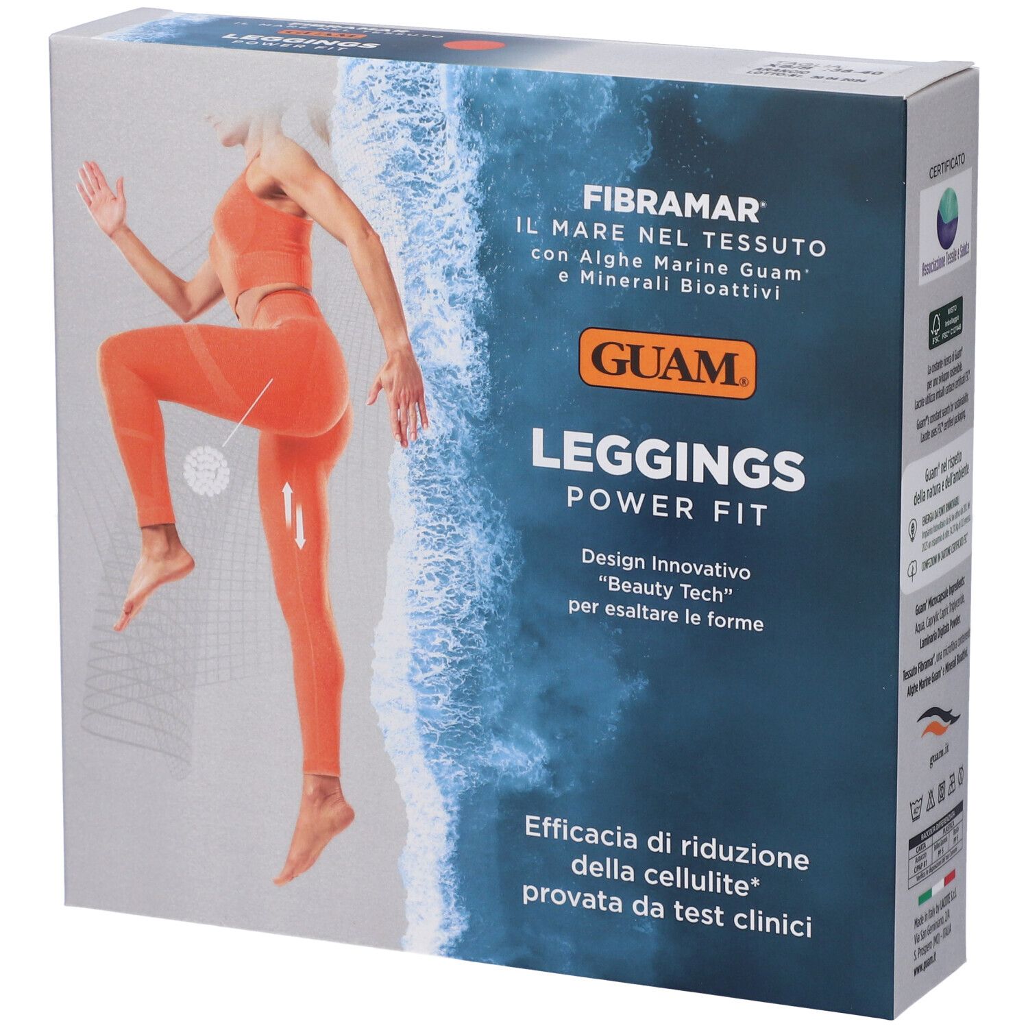 Guam Leggings Power Fit Arancione XS/S