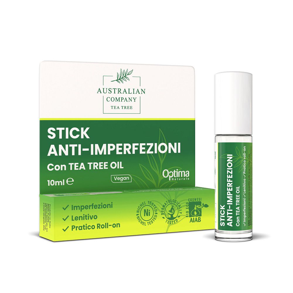 Anti-Unreinheiten-Stick mit Teebaumöl, 10ml, in Faltschachtel.