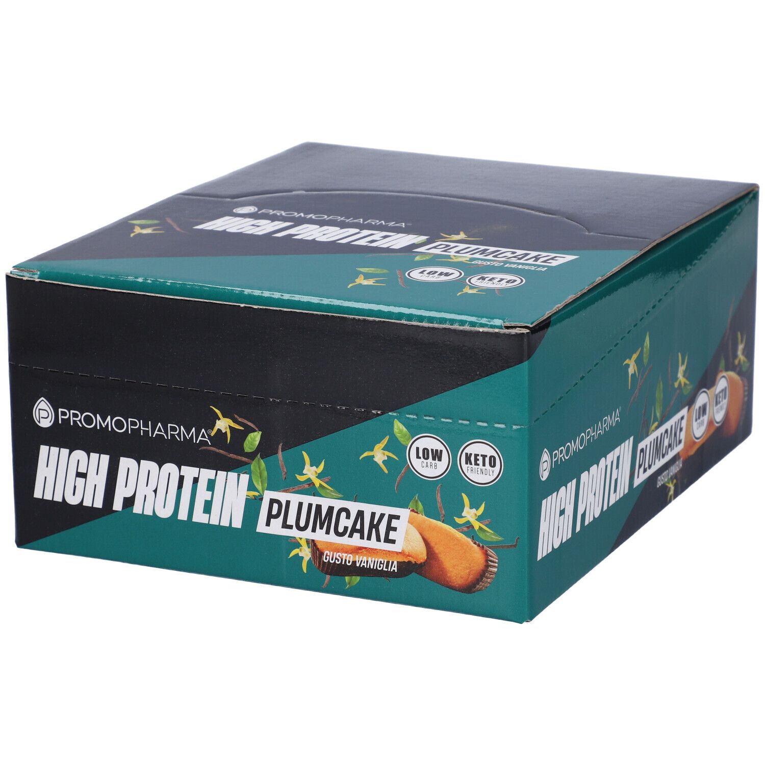 High Protein Plumcake Vaniglia Box 18 Pezzi
