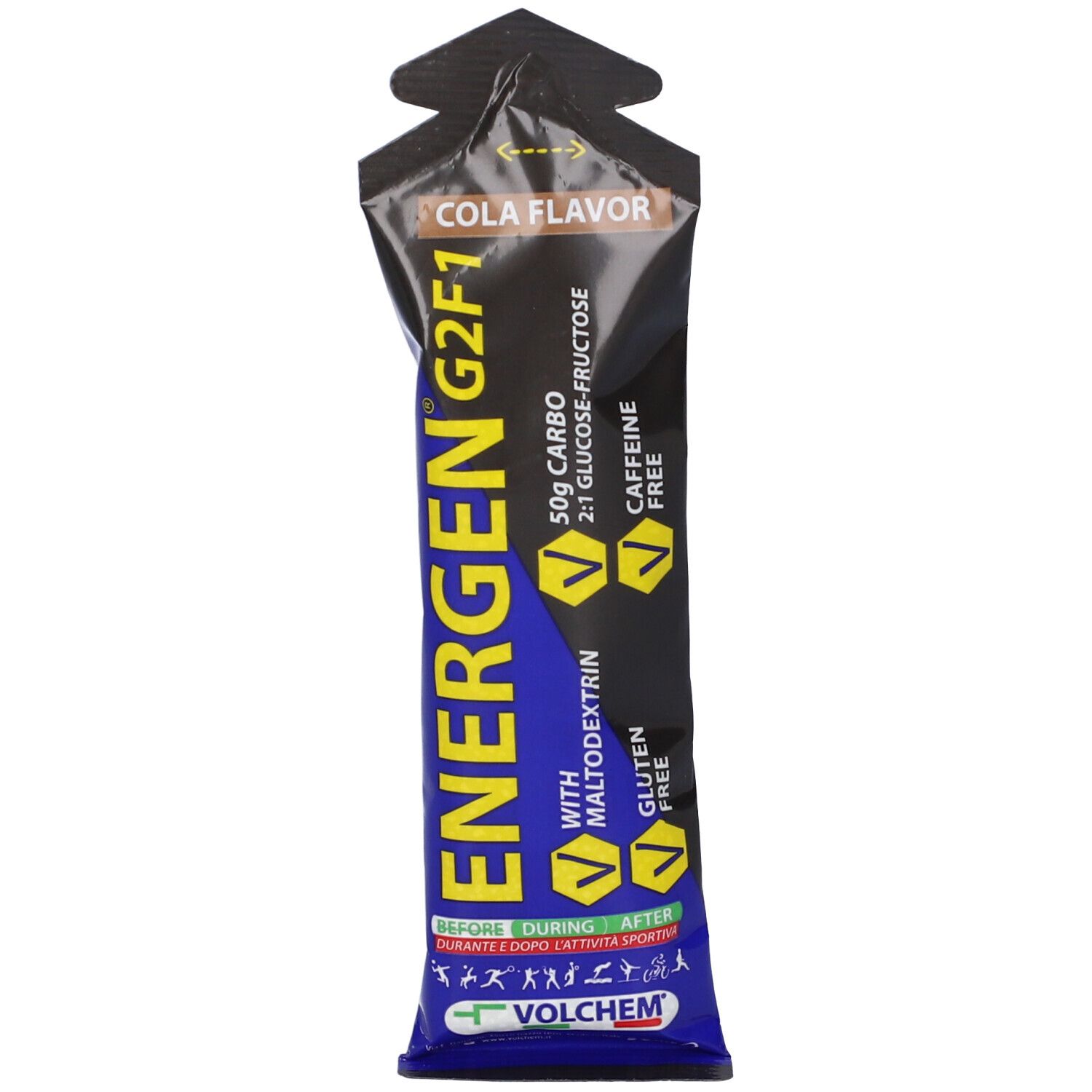 VOLCHEM Energen G2F1 56 Gel Energetico Liquido - Gusto Cola