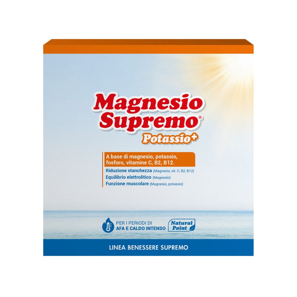 Magnesio Supremo Potassio+ 24 Bustine - Integratore Per Il Tono E L'Energia - Immagine 7