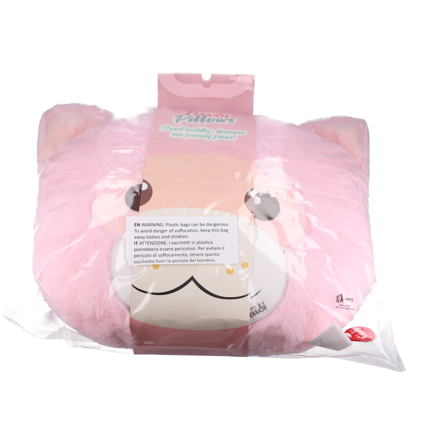 Trudi Cuscino Gattino Rosa 0+