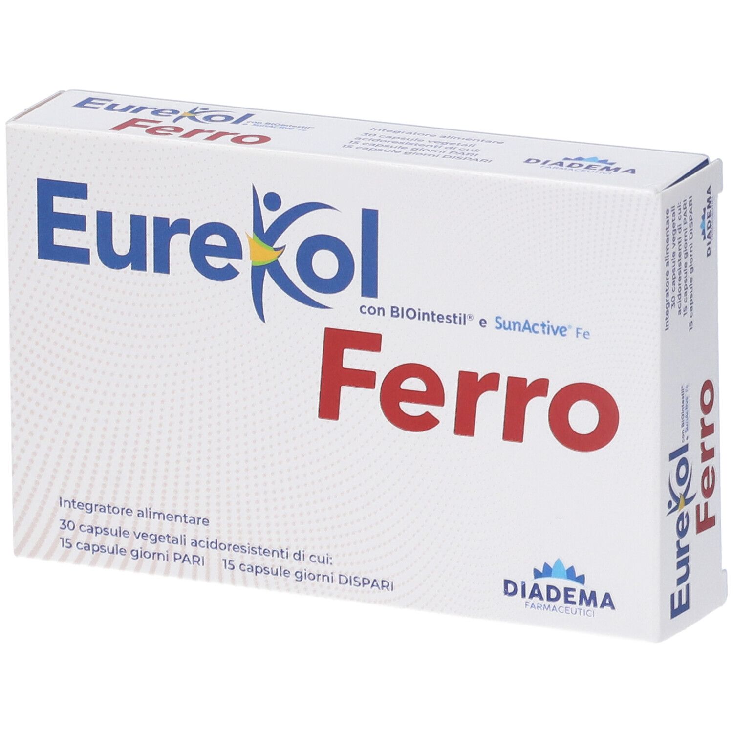 Eurekol Ferro 30 Capsule - Integratore Di Vitamine E Minerali - Immagine 9