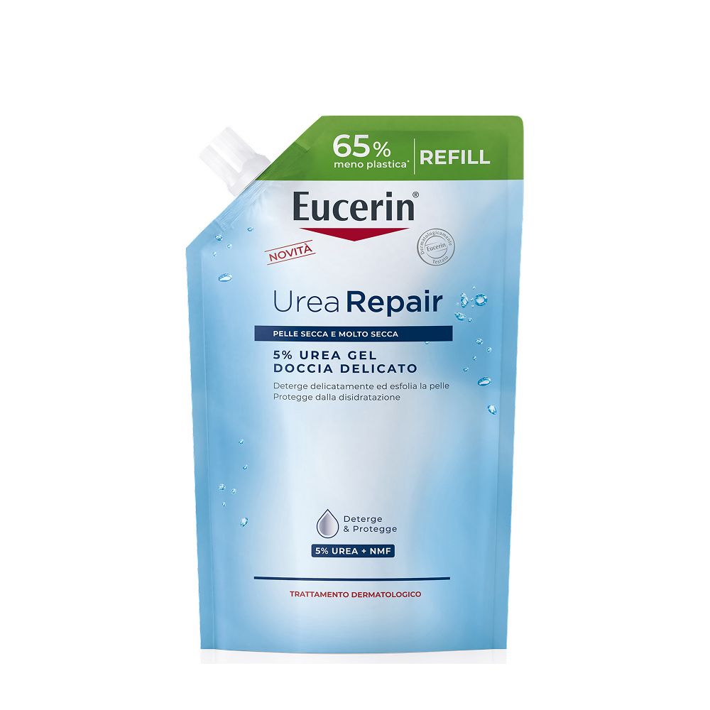 Eucerin Urearepair Gel Doccia Delicato 5% Dopo Doccia Btl. 400 Ml - Immagine 5