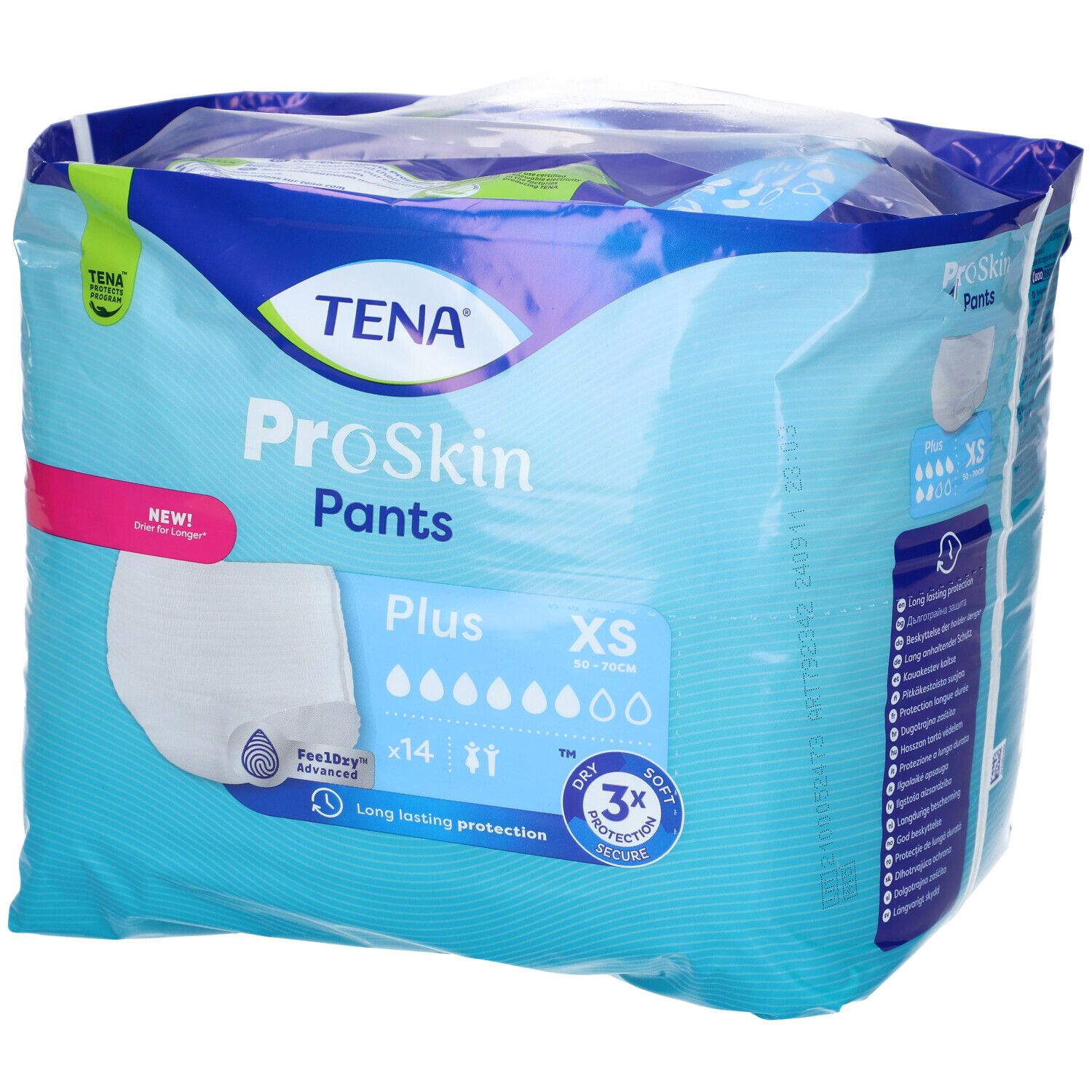 TENA ProSkin Pants Plus Mutandine Assorbenti Incontinenza Misura XS