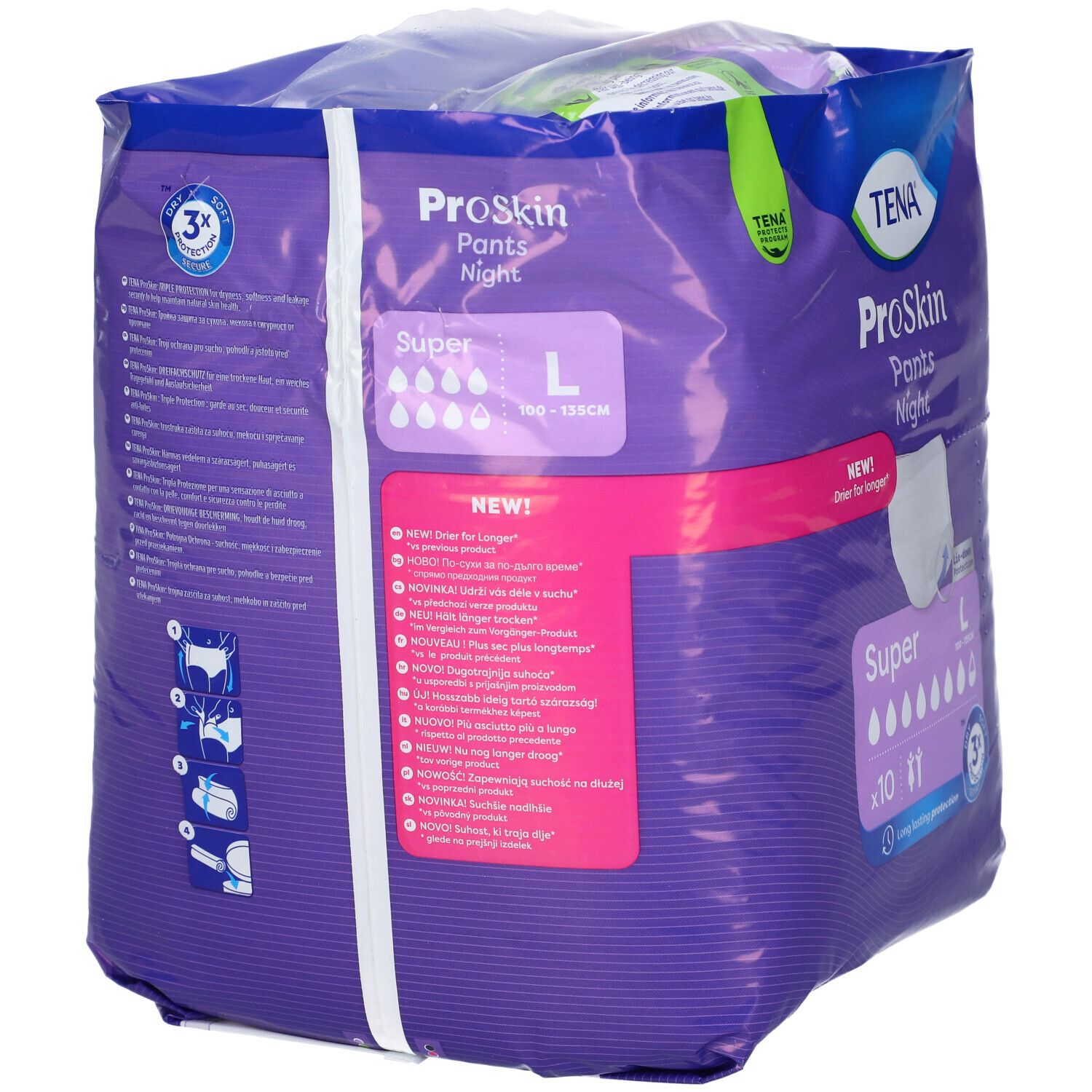 TENA ProSkin Pants Night Super L