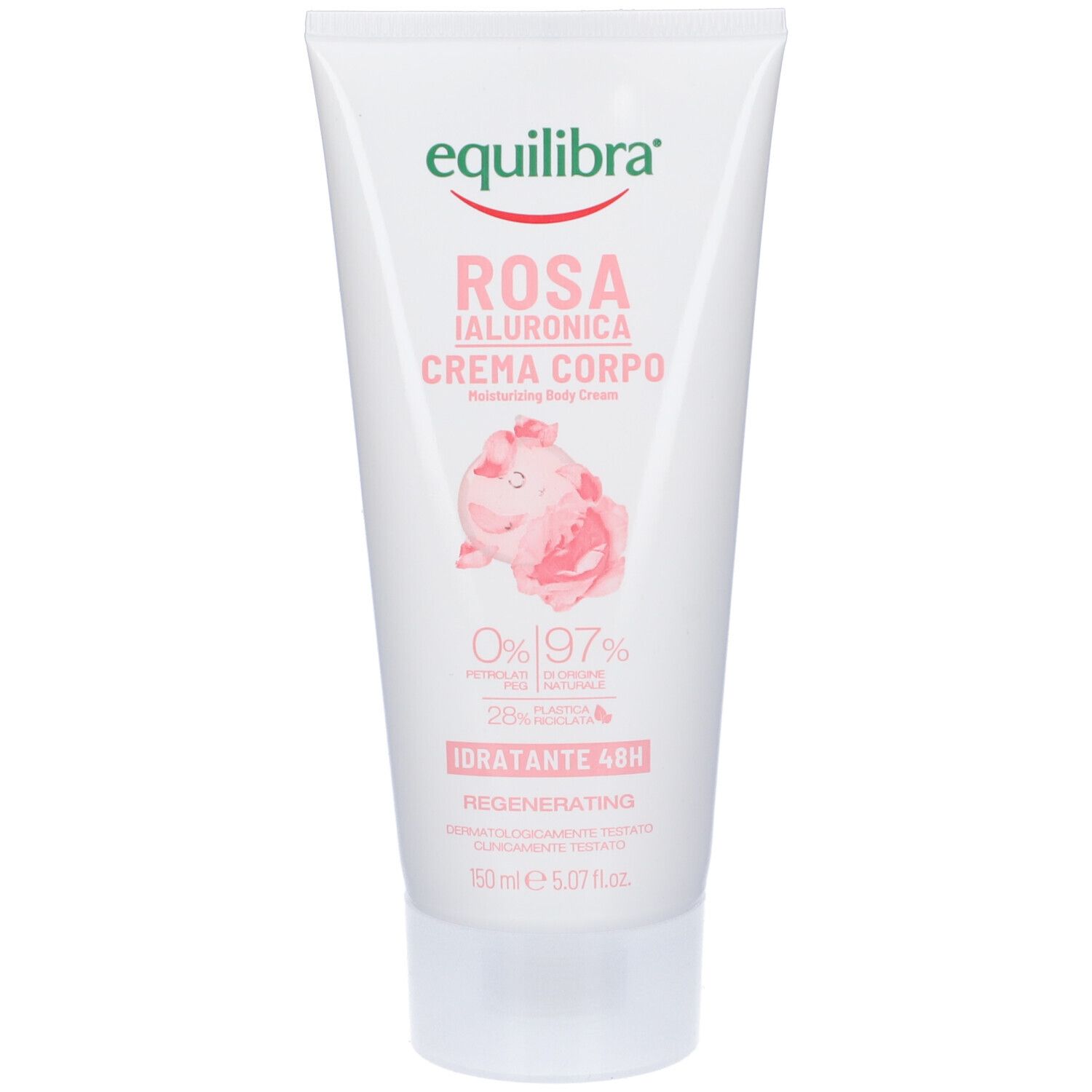Equilibra Rosa Ialuronica Crema Corpo
