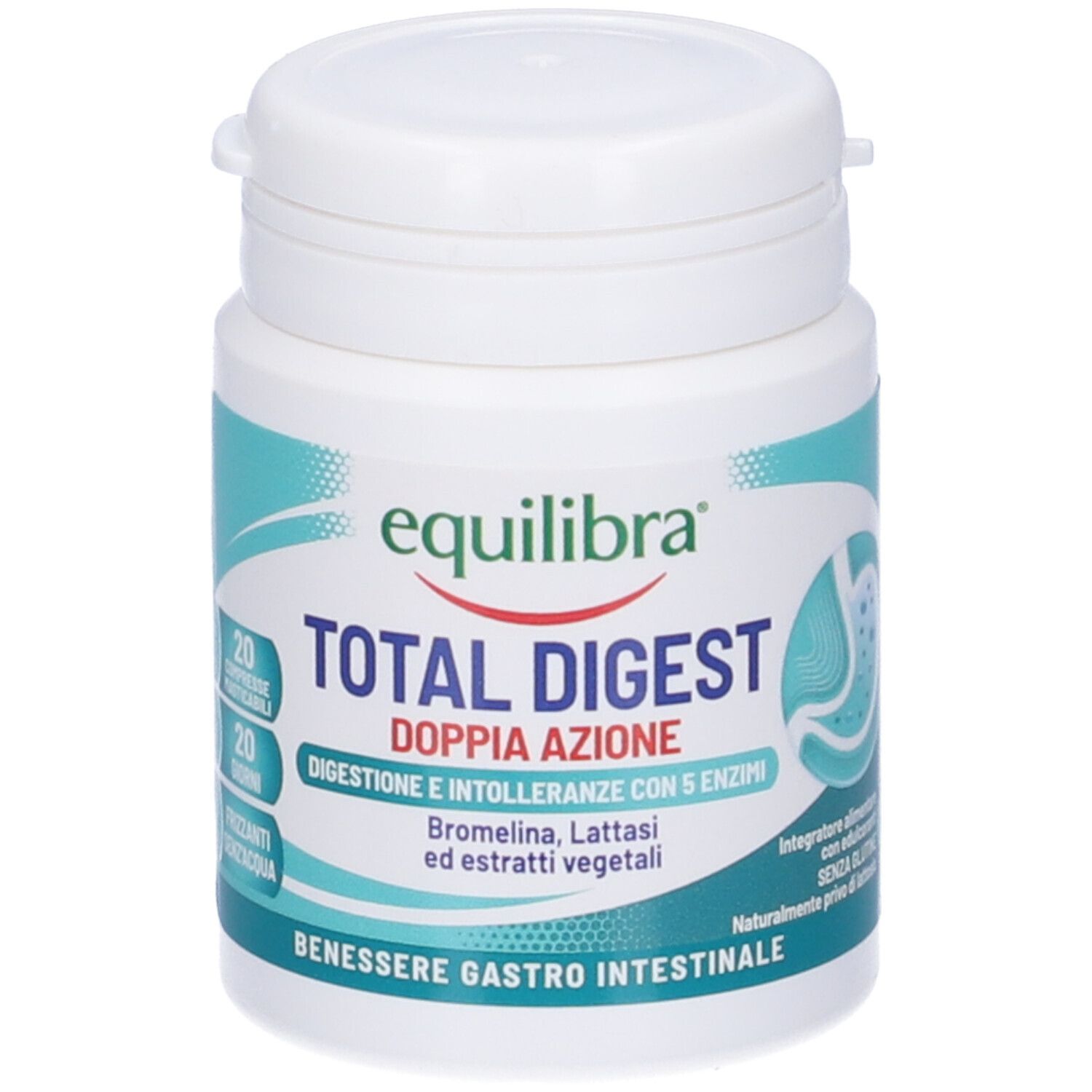 Equilibra Total Digest Compresse Masticabili