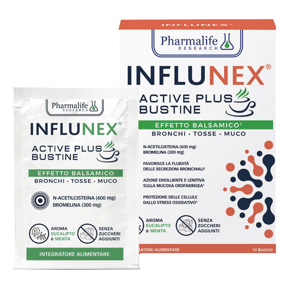 Influnex Active Plus Balsamico 14 Bustine