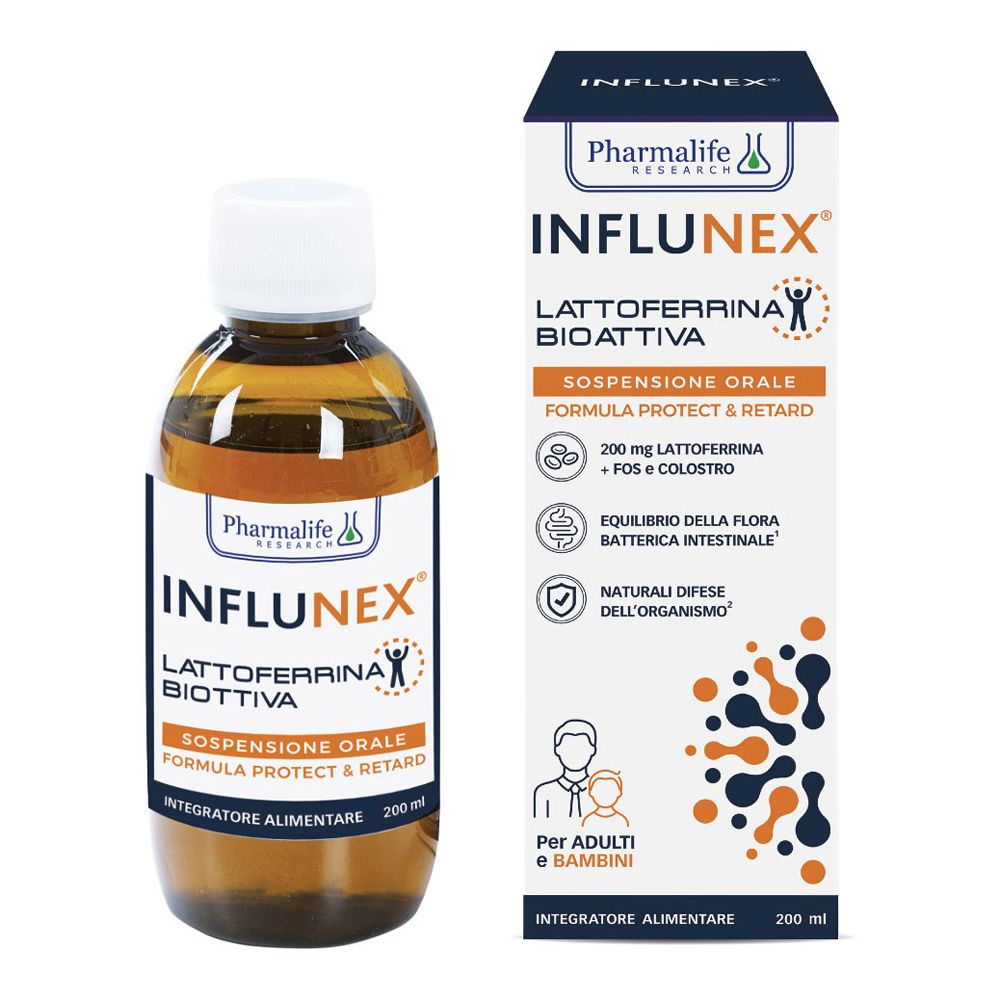 Influnex Lattoferrina Bioattiva 200 Ml