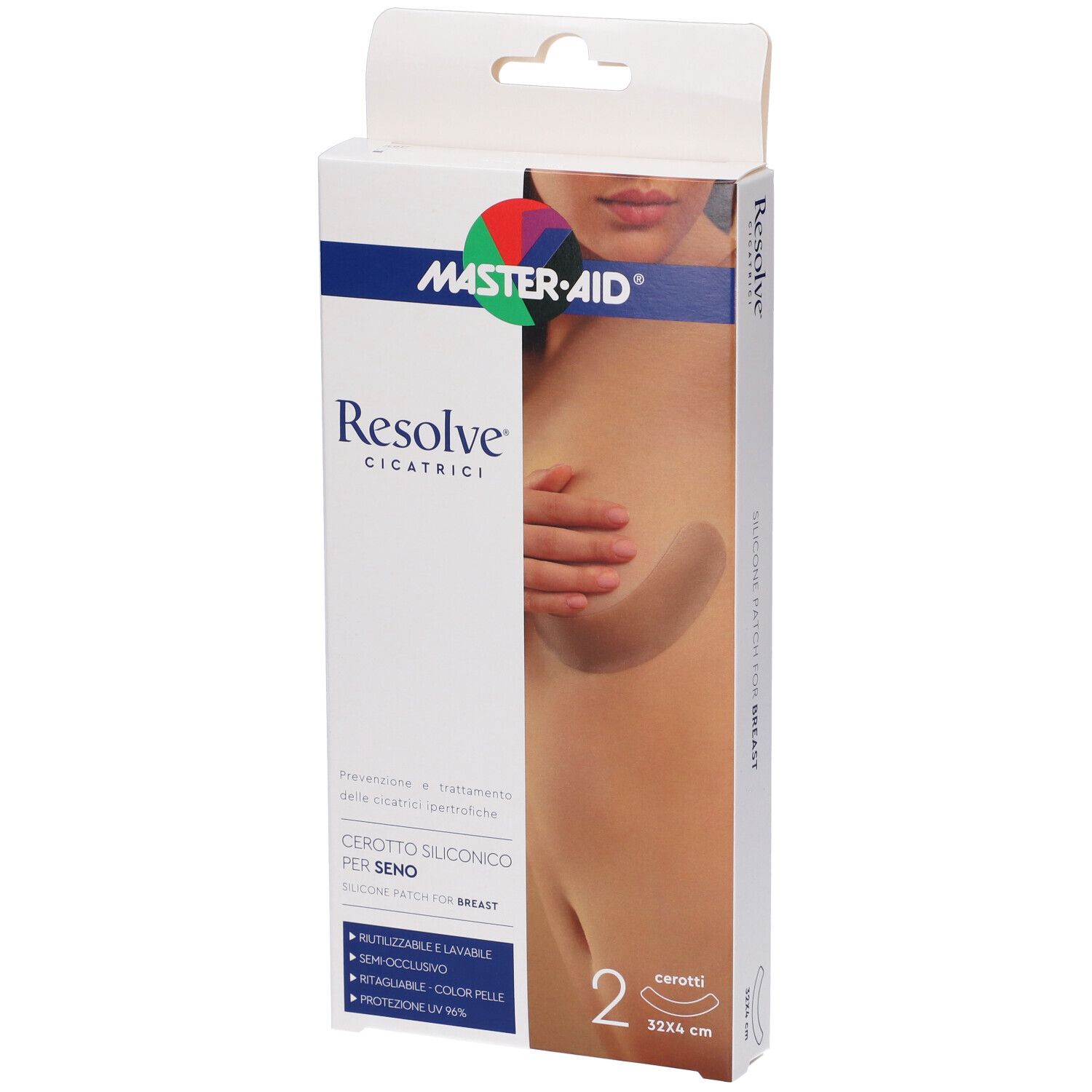 Resolve Cerotto Siliconico per Seno 32x4 cm