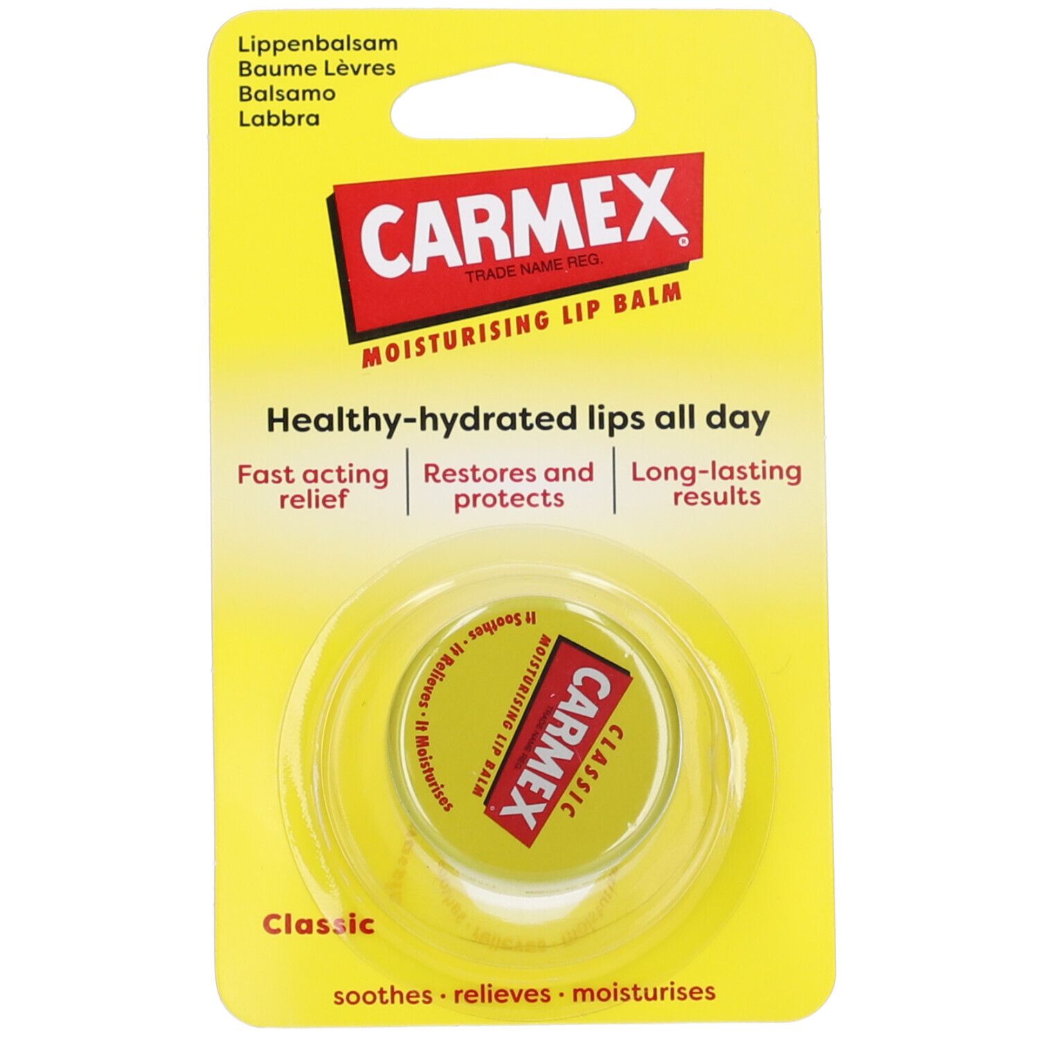 Carmex Balsamo Labbra Idratante 15spf Classico 1 Pezzo - Immagine 5