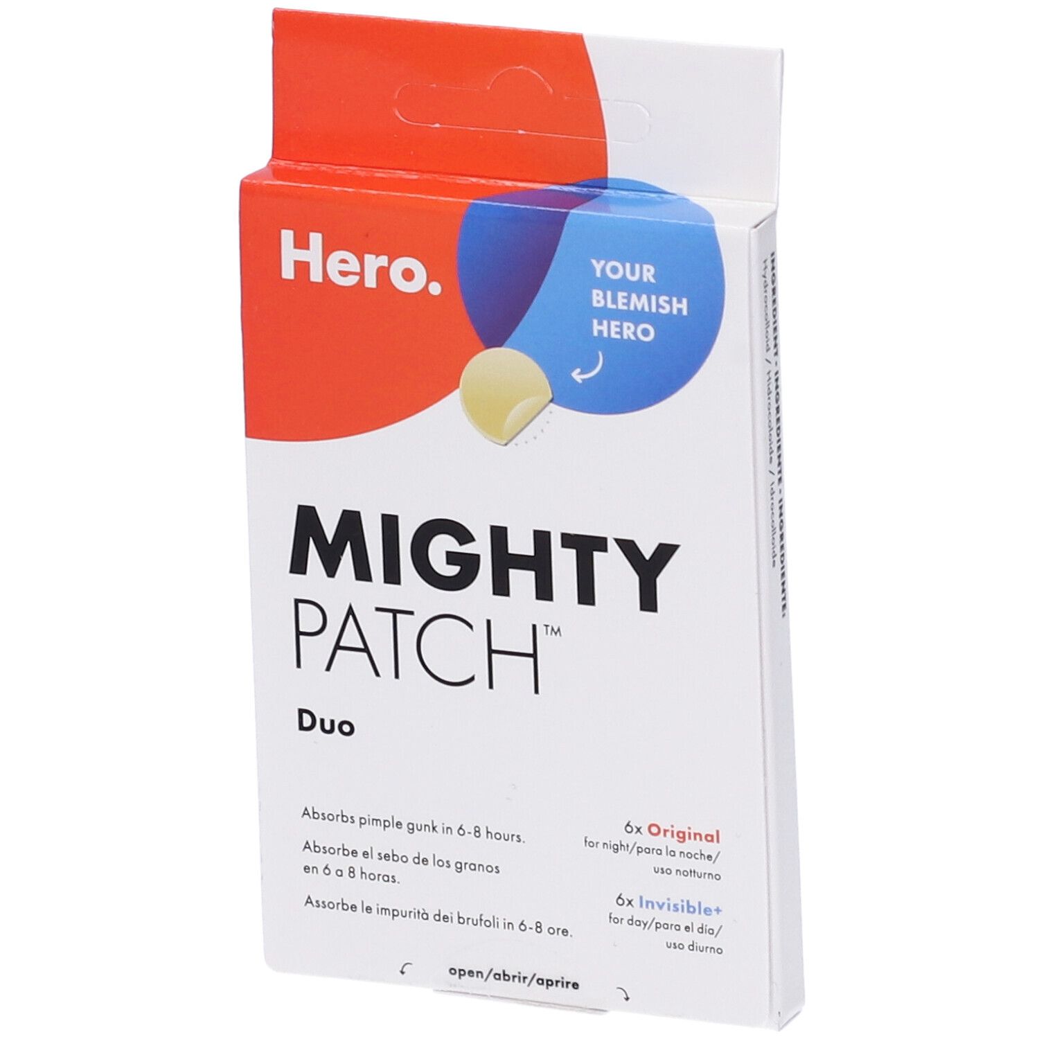 Hero Mighty Patch Brufoli Notte + Invisible Giorno