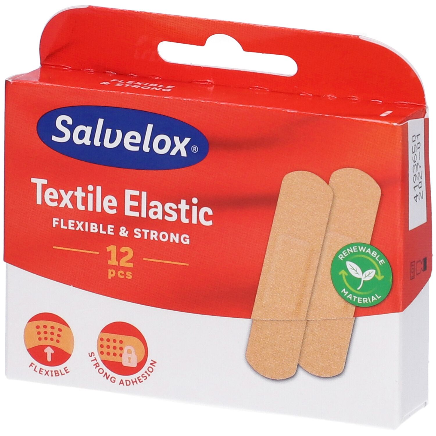Salvelox Textile Elastic Cerotti 19mm x 72mm