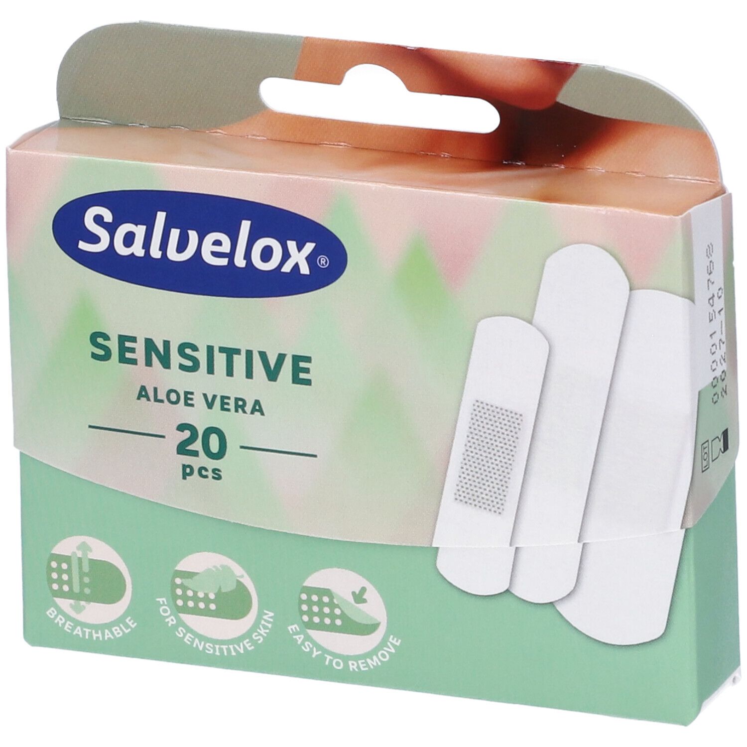 Salvelox Sensitive Aloe Vera Cerotti Misti 20 pz Cerotto