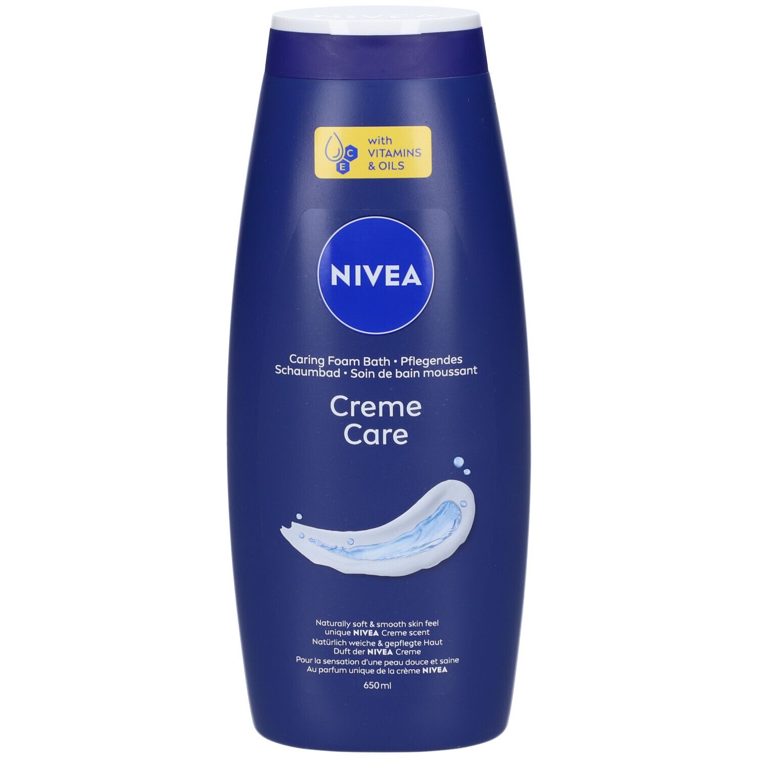 Nivea Bagnoschiuma Cream Care – 650 Ml - Immagine 2