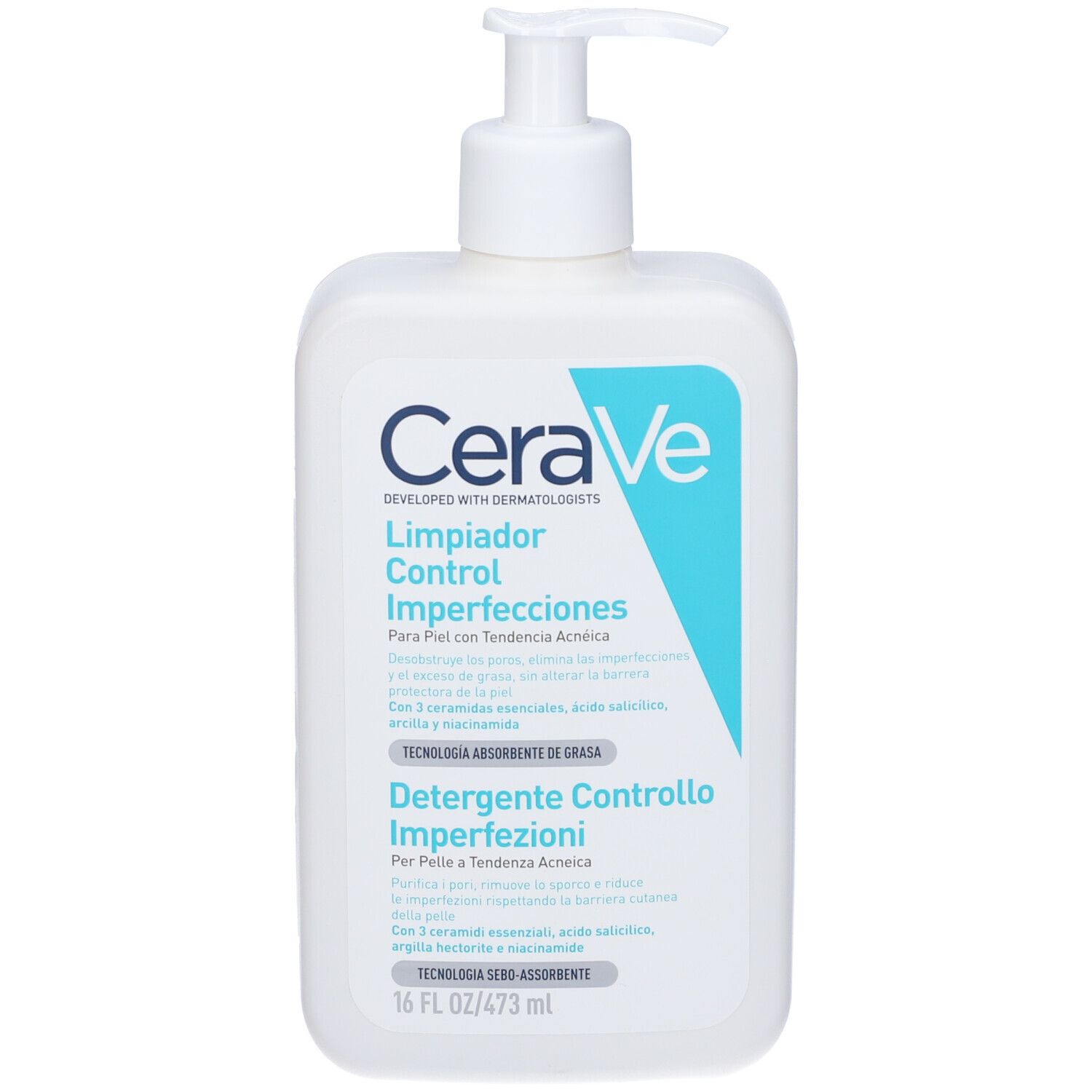Cerave Detergente Imperf 473Ml 473 ml Reinigungsmittel