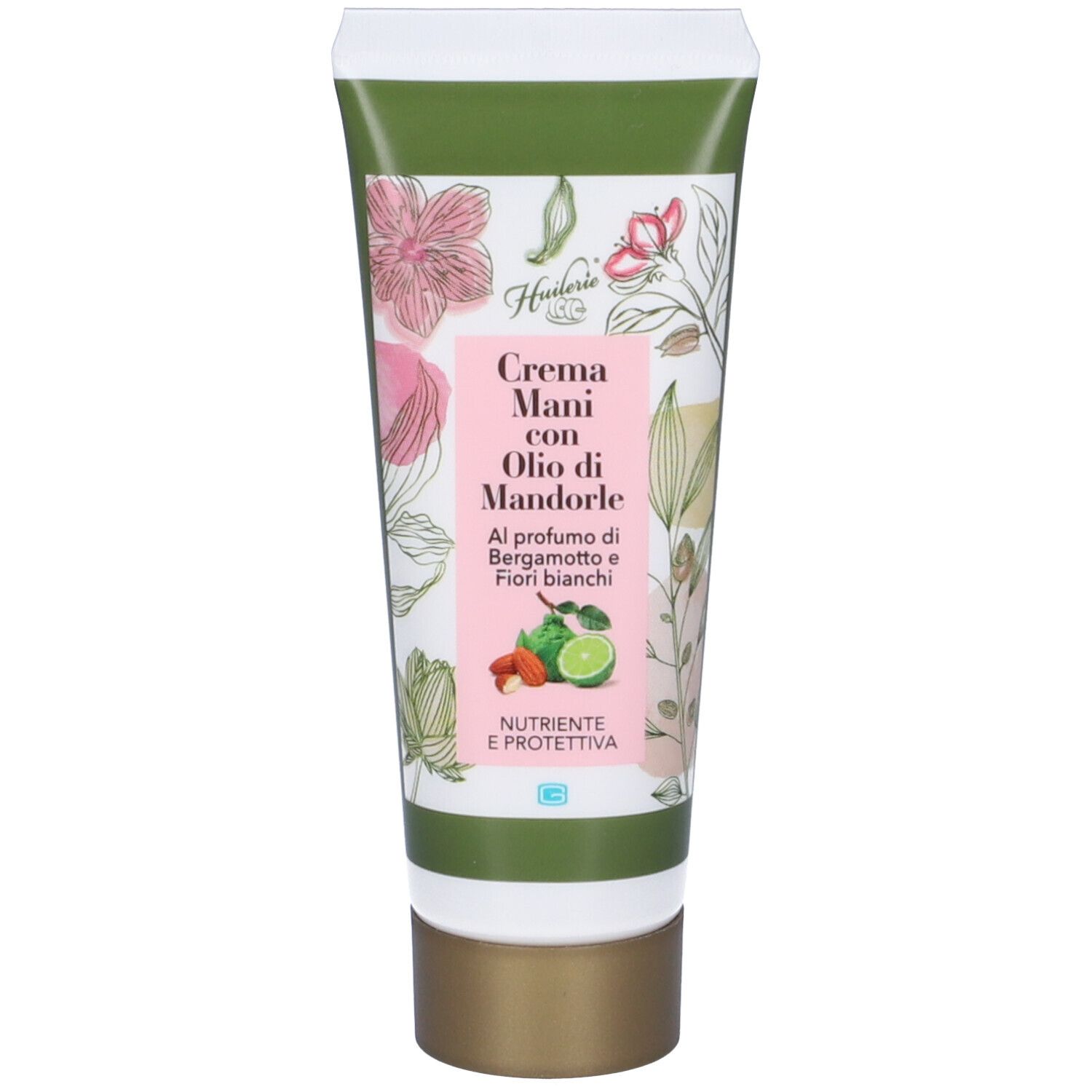 Huilerie Crema Mani con Olio di Mandorle