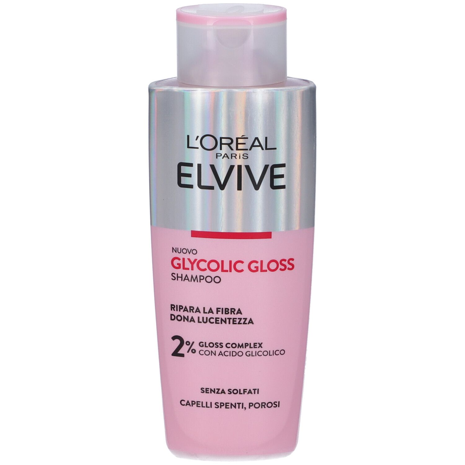 L´Oreal Elvive Glycolic Gloss Shampoo per Capelli Spenti 200 ml