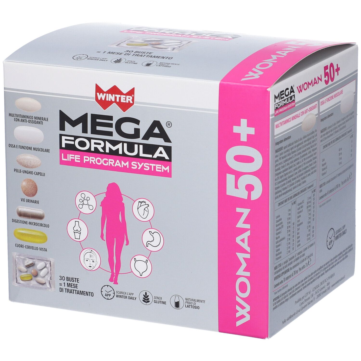 Winter Mega Formula Life Program System Woman 50+ in Bustine