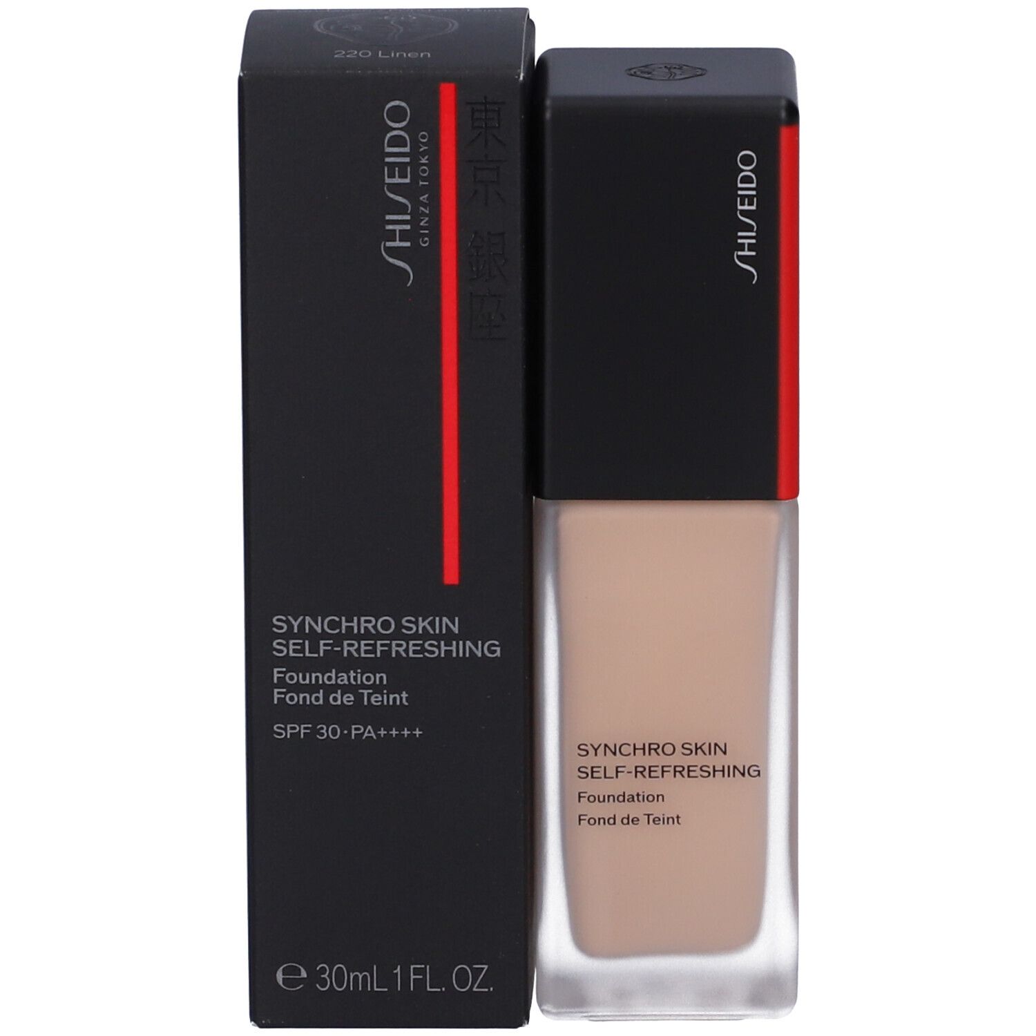 Shiseido Fondotinta Synchro Skin Self-Refreshing SPF 30 Colore 220 Linen