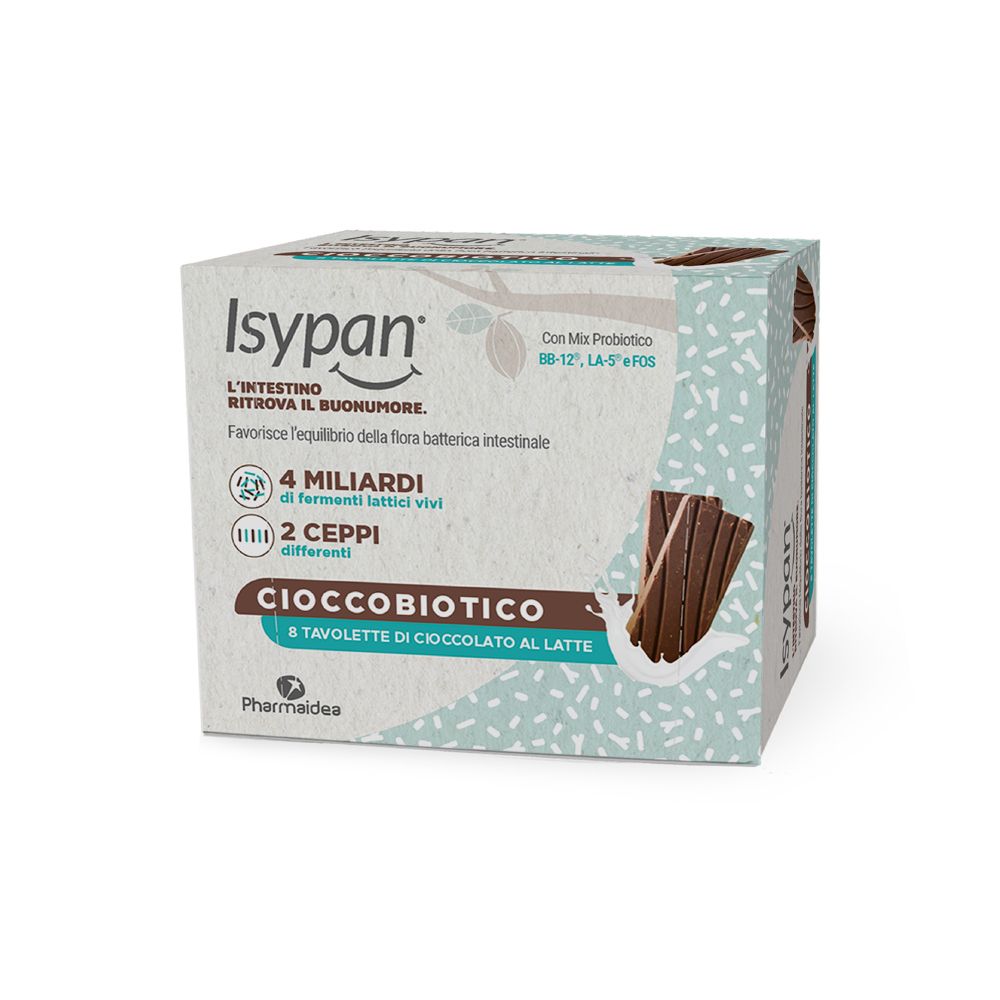 Isypan® Cioccobiotico Al Latte Probiotici Tavolette