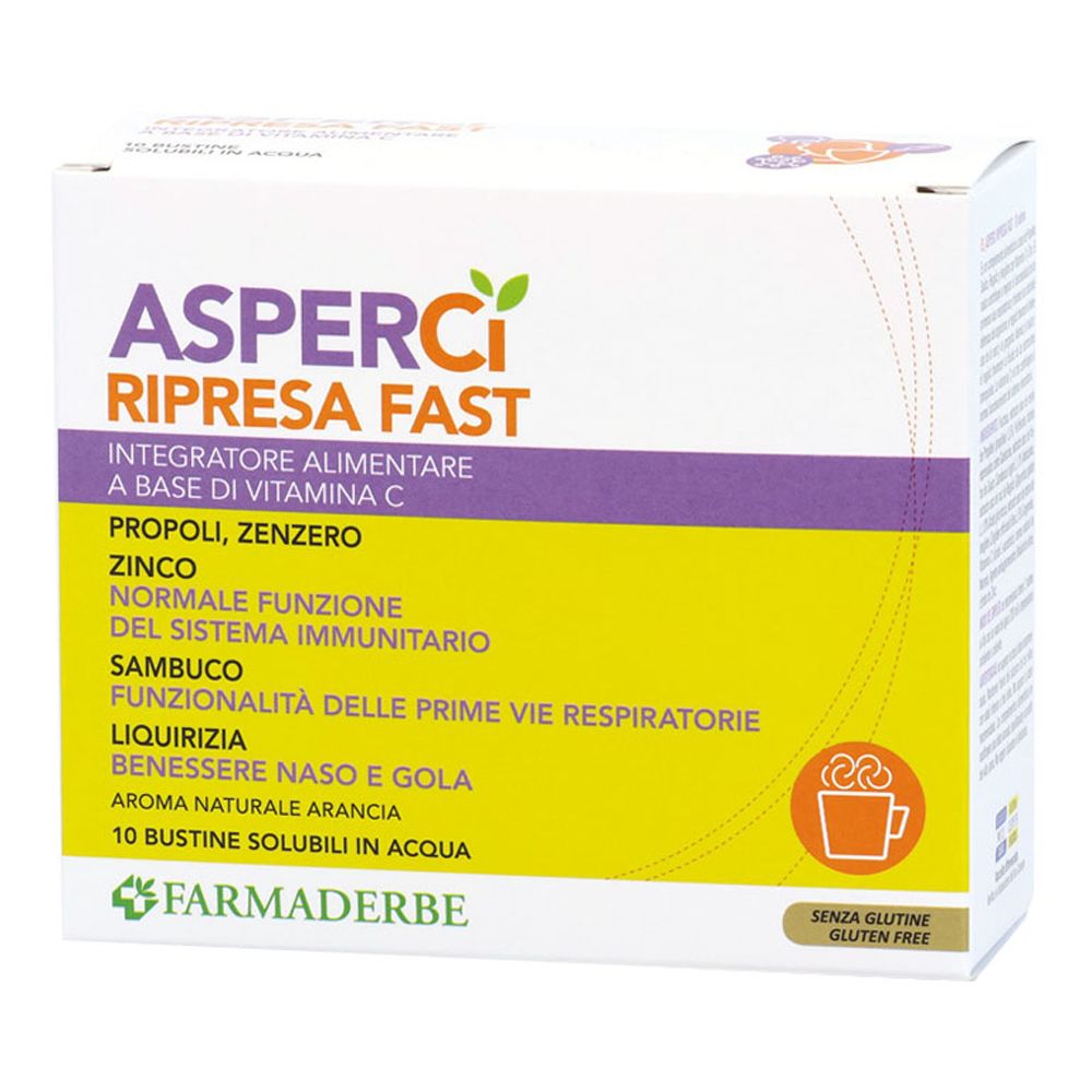 Asper Ci Ripresa Fast 10 Bustine 5 G
