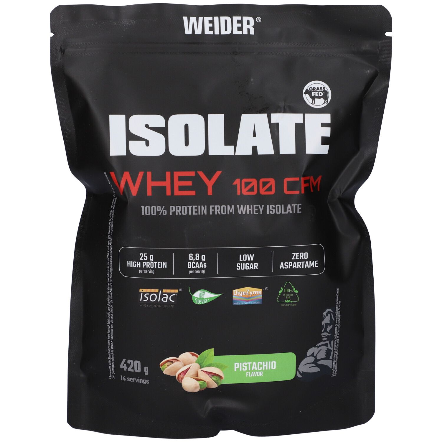 Weider Isolate Whey 100CFM Pistacchio Polvere
