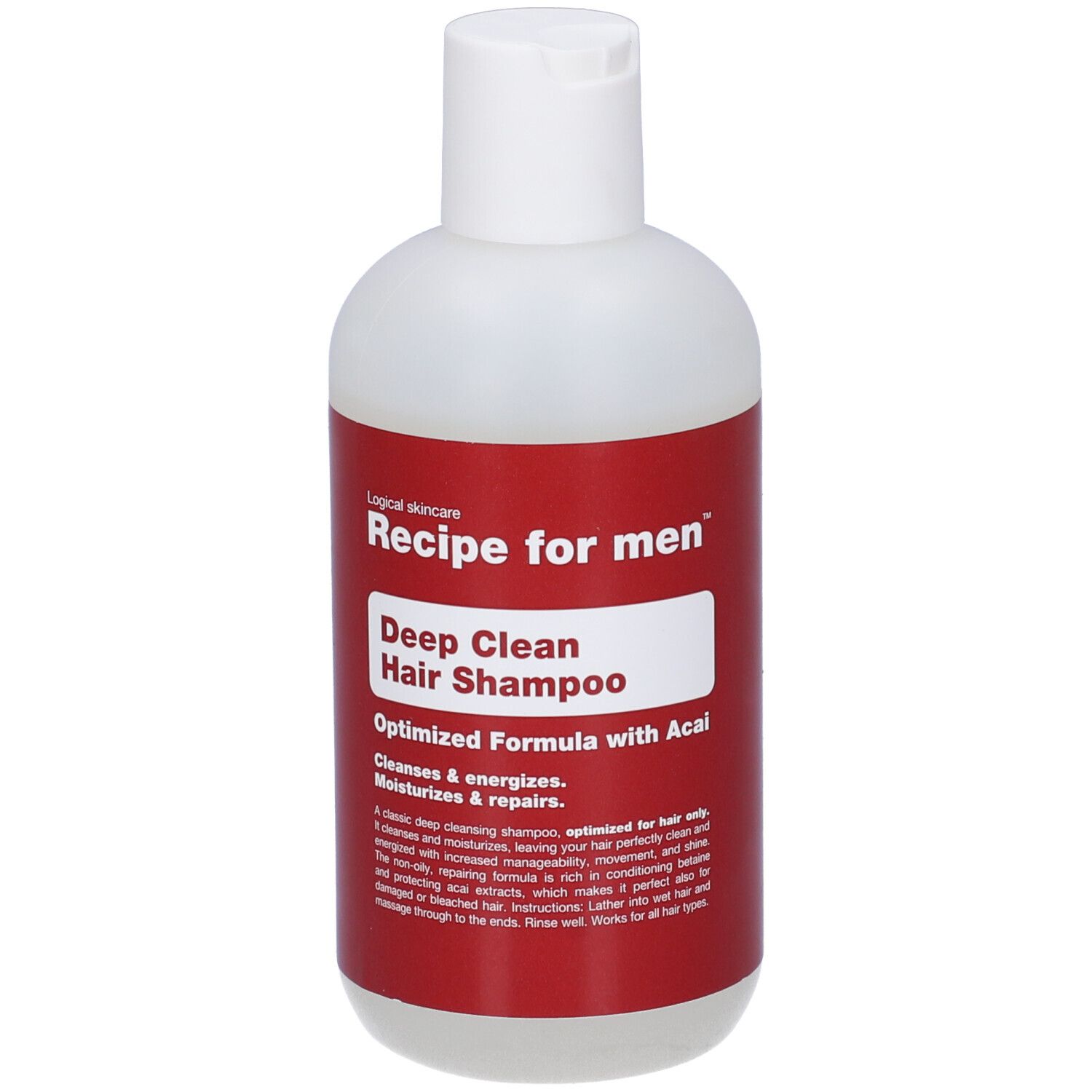 Recipe For Men Deep Clean Hair Shampoo