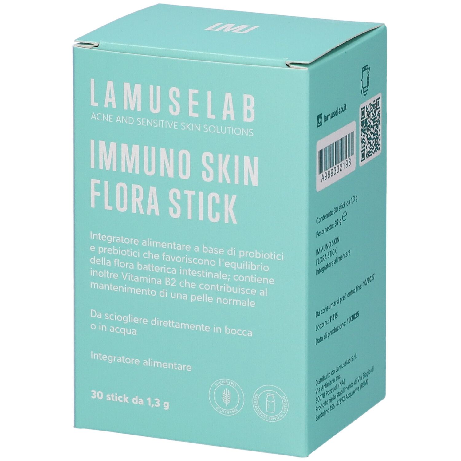 Lamuselab Immunoskin Flora Stick Bustine- Risparmia il 10% con il codice: lamuselab0926