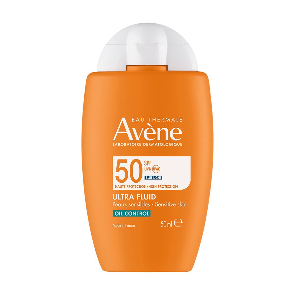 Avene Eau Thermale Avène Ultra Fluid Oil Control Spf50 50Ml - Protezione Solare Per Pelle Con Imperfezioni Crema