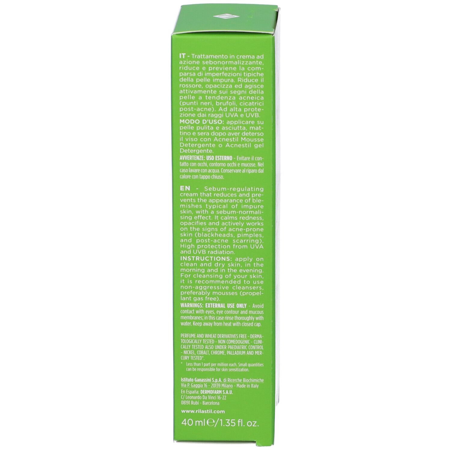 Sebum-regulierendes Creme-Produkt, 40ml.