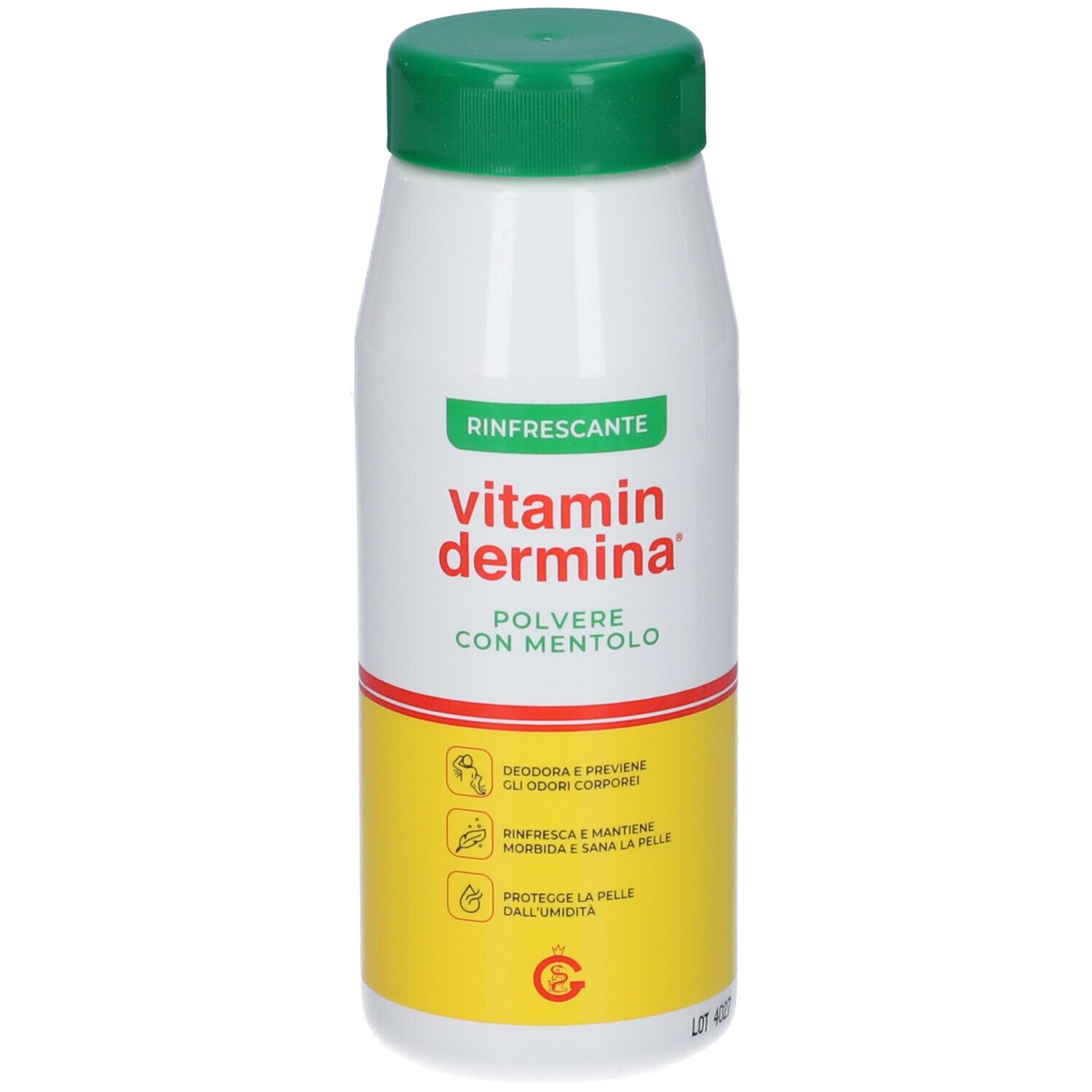 Vitamindermina Rinfrescante Polvere con Mentolo