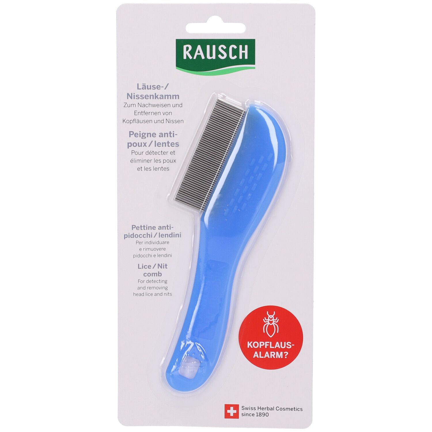 RAUSCH Pettine Anti-Pidocchi/Lendini