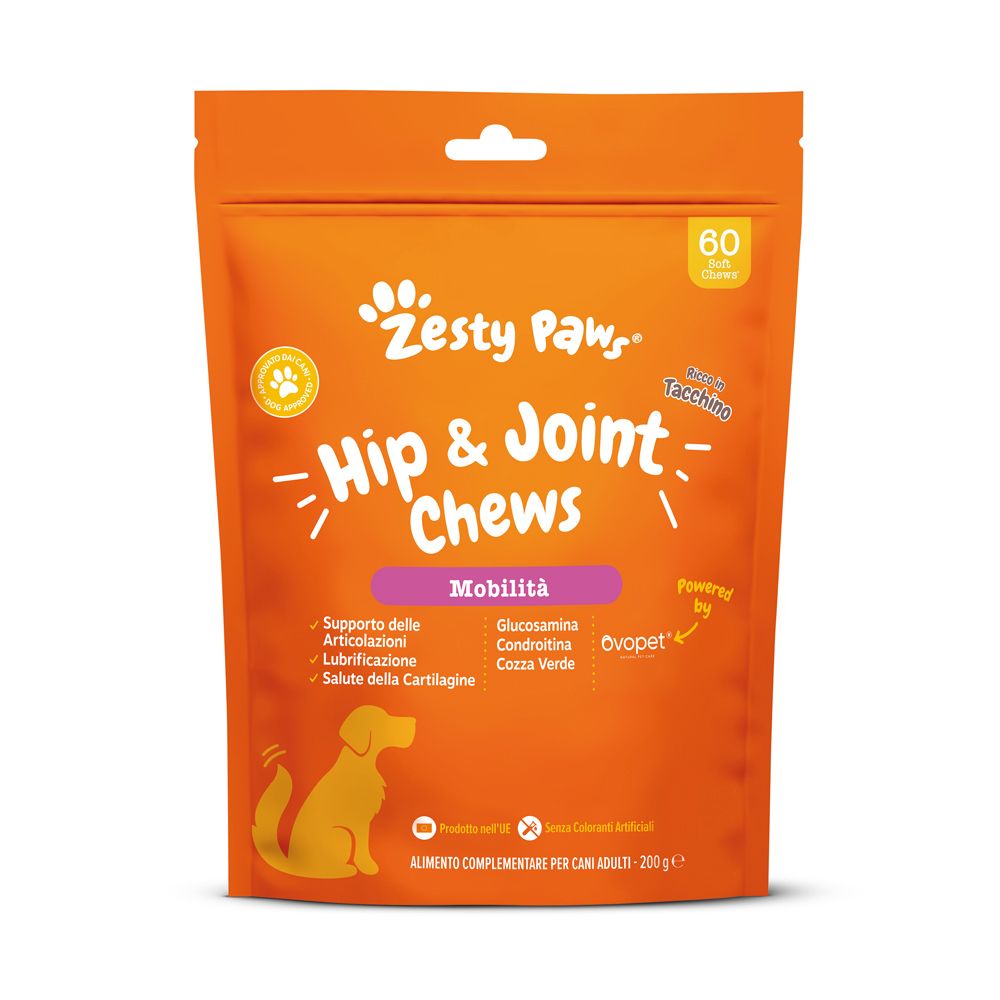 Zesty Paws® Hips & Joint Chews Integratore Mobilità