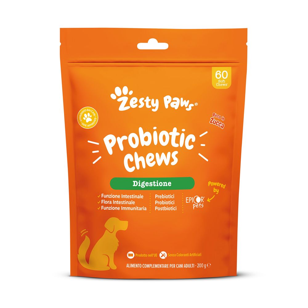 Zesty Paws® Probiotic Chews Digestione