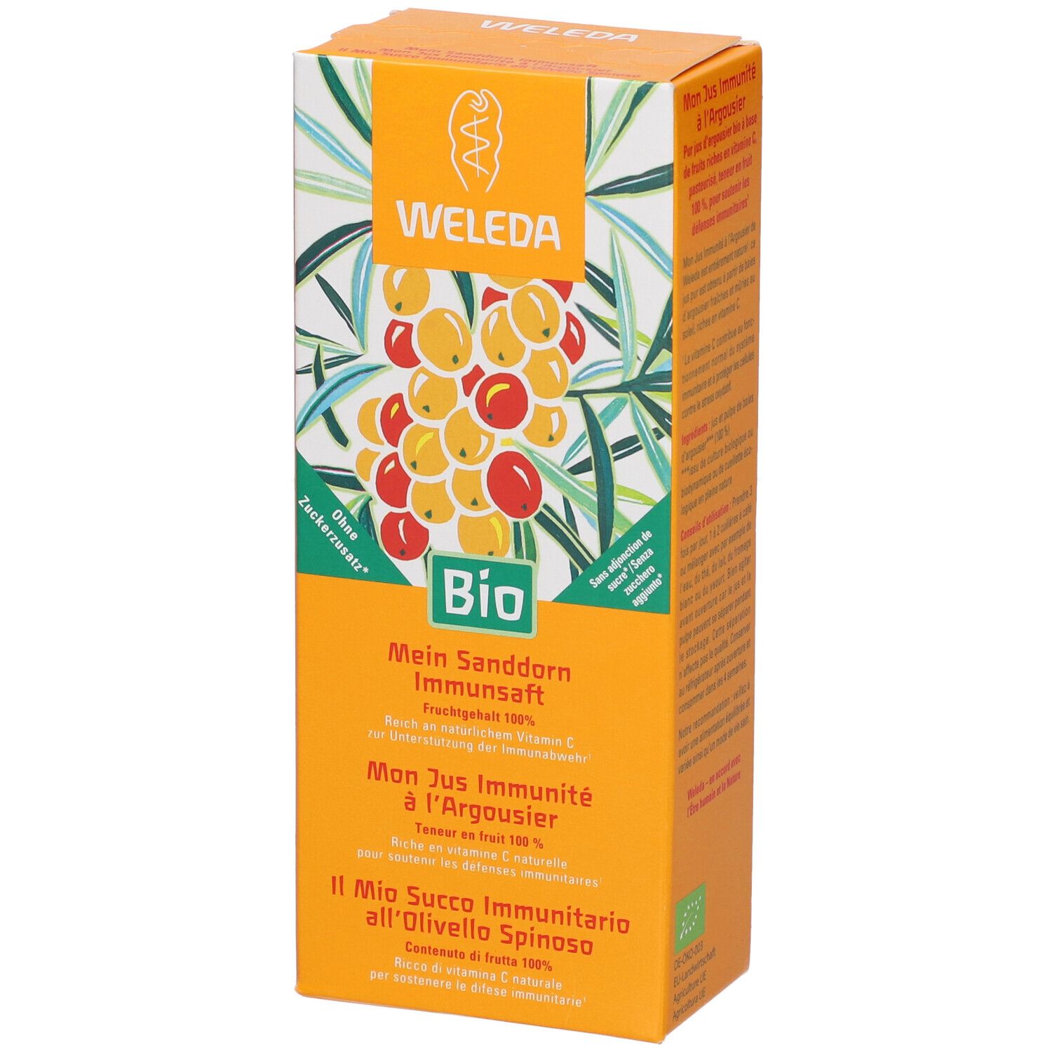 Olivello Spinoso Vital Succo Il Mio Succo Immunitario All'Olivello Spinoso