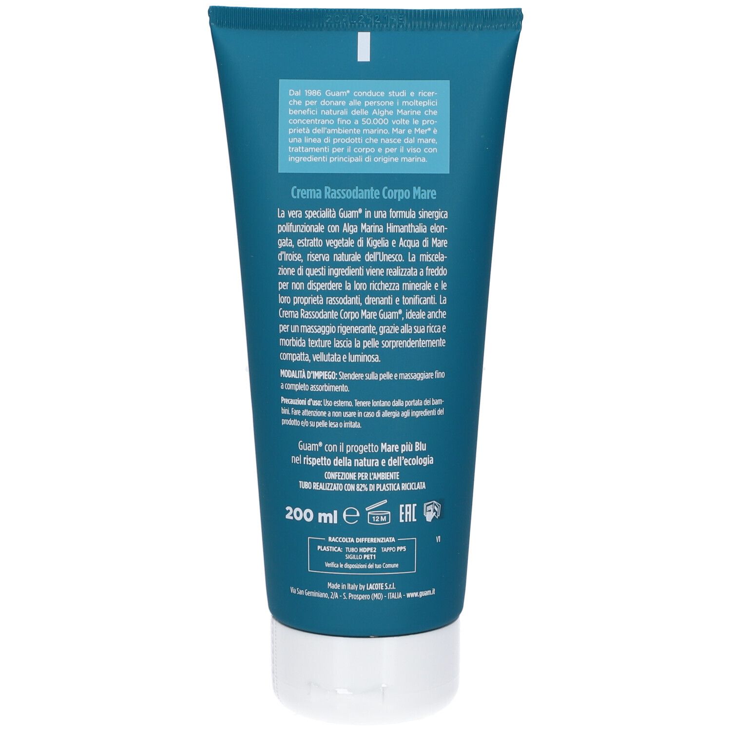 Guam Mar E Mer Crema Rassodante Corpo