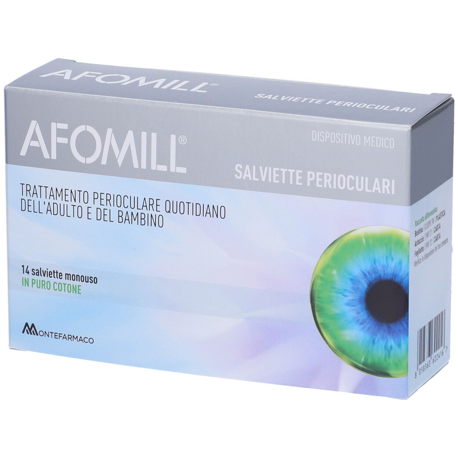 Afomill Salviettine Perioculari Monouso