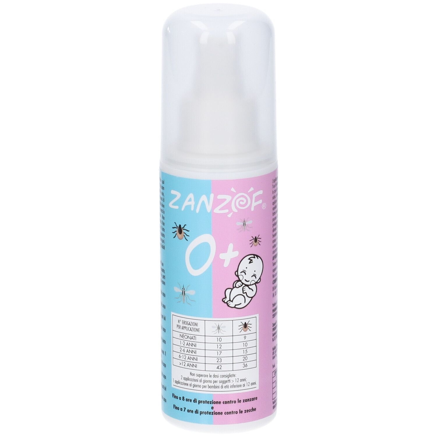 Zanzof O+ Spray Insetto Repellente per Bambini