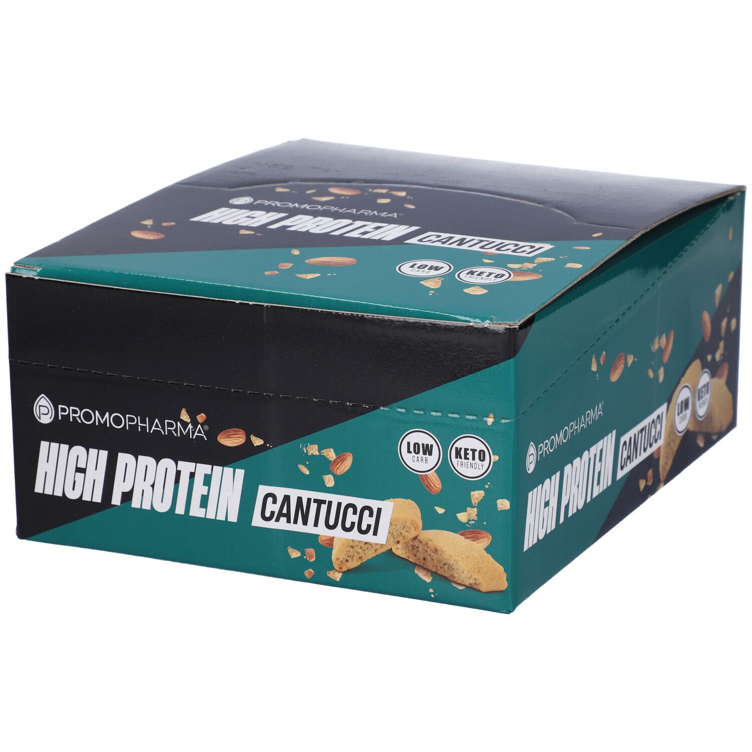 High Protein Cantucci Box 10 Pezzi