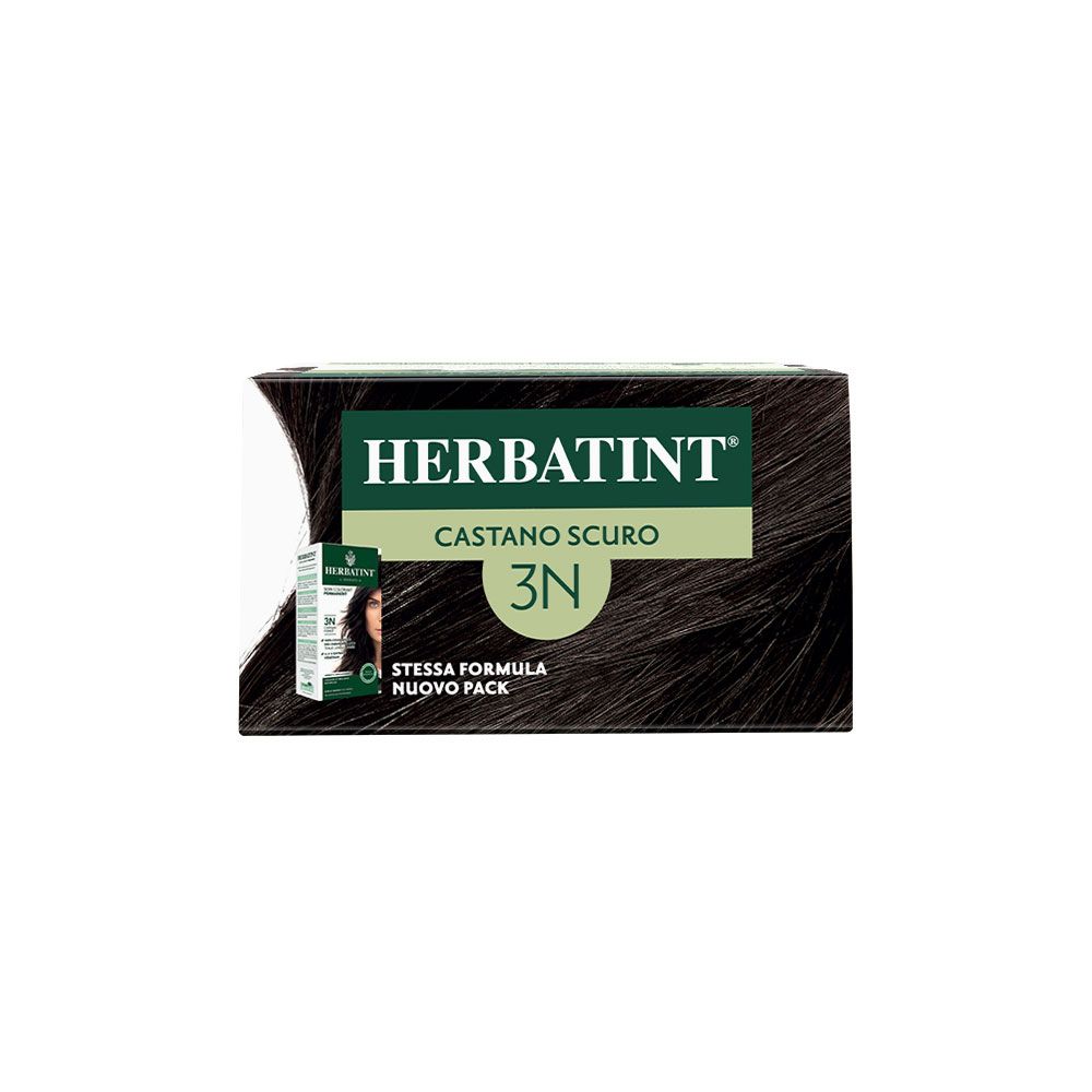Herbatint Haarfarben-Verpackung, Farbton 3N Dunkelbraun.