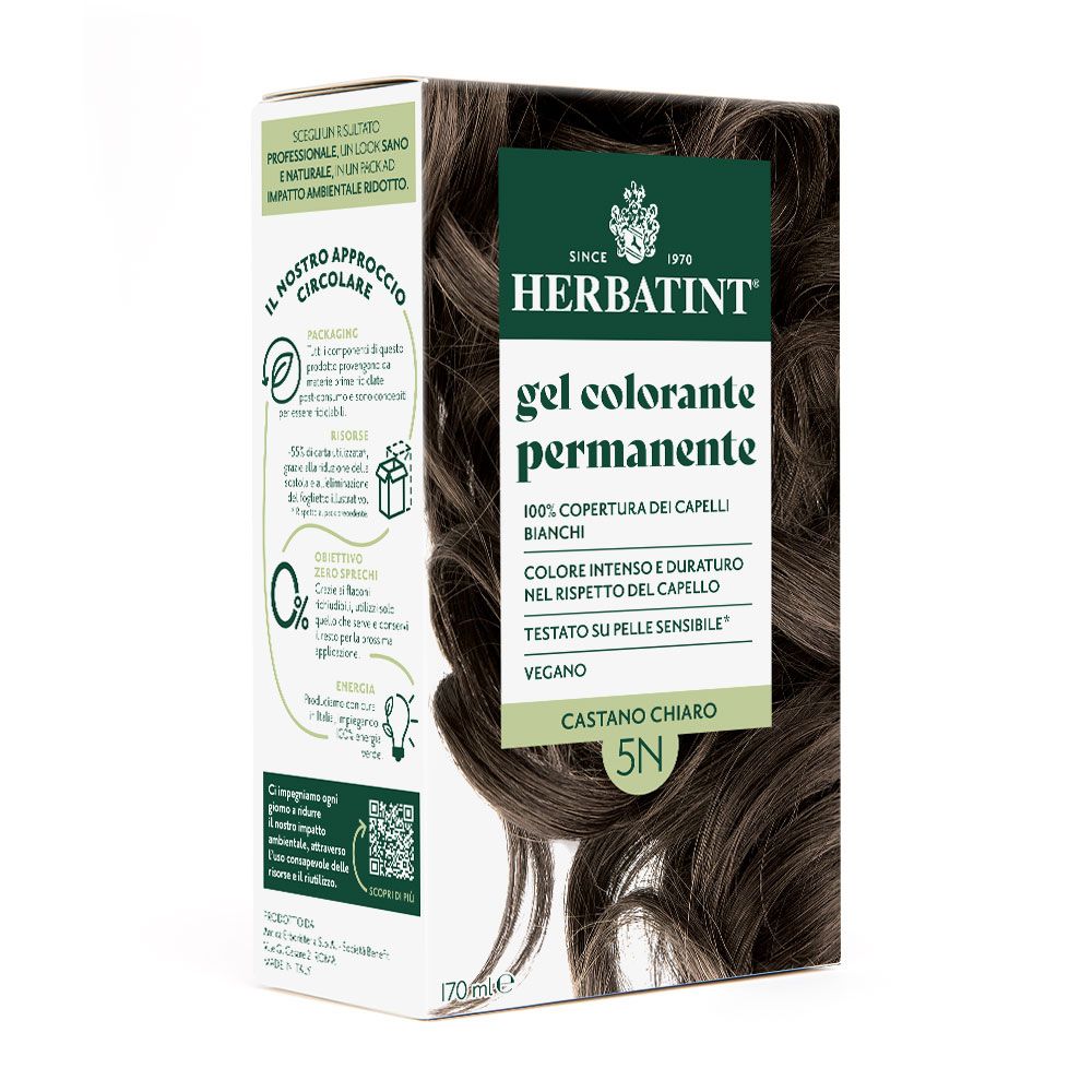 Herbatint Gel Colorante Permanente 5N Castano Chiaro